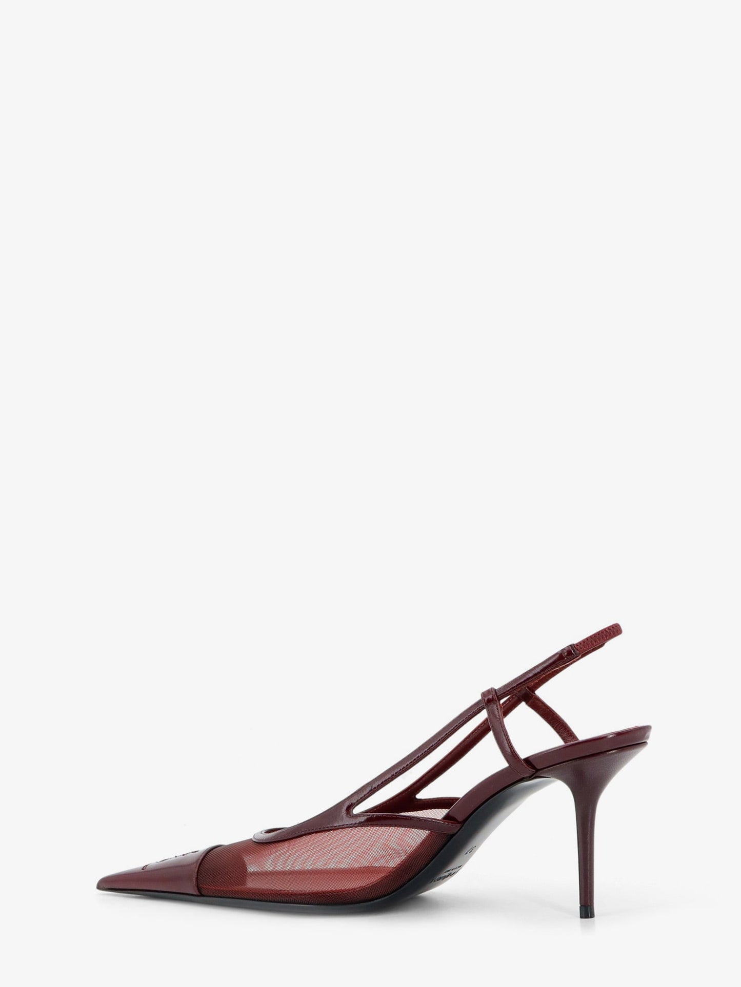 Saint Laurent Women Renee Mesh Pump With Cassandre Toe SAINT LAURENT