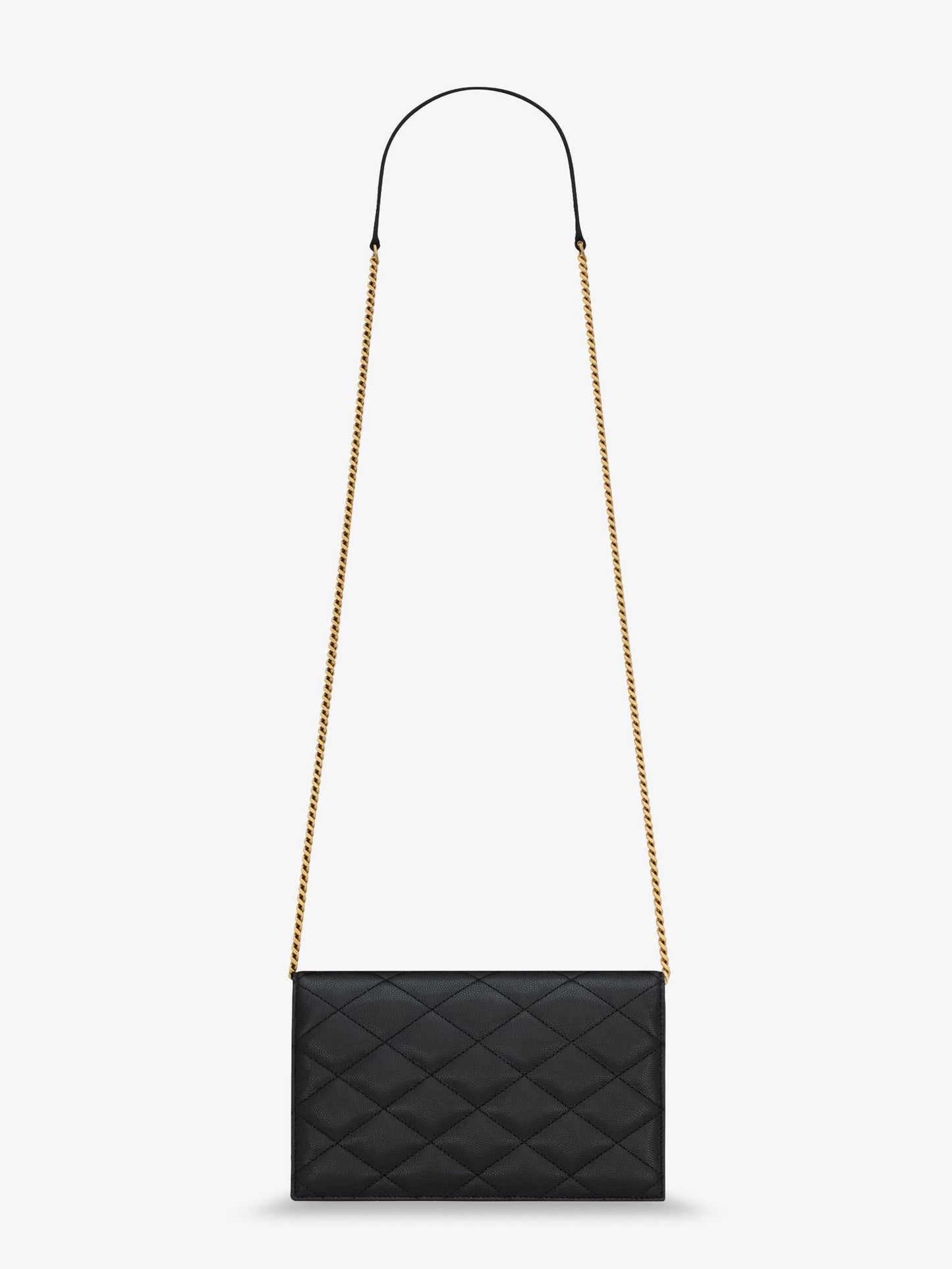 Saint Laurent Women Paris Leather Crossbody Bag With Metal Cassandre Logo SAINT LAURENT
