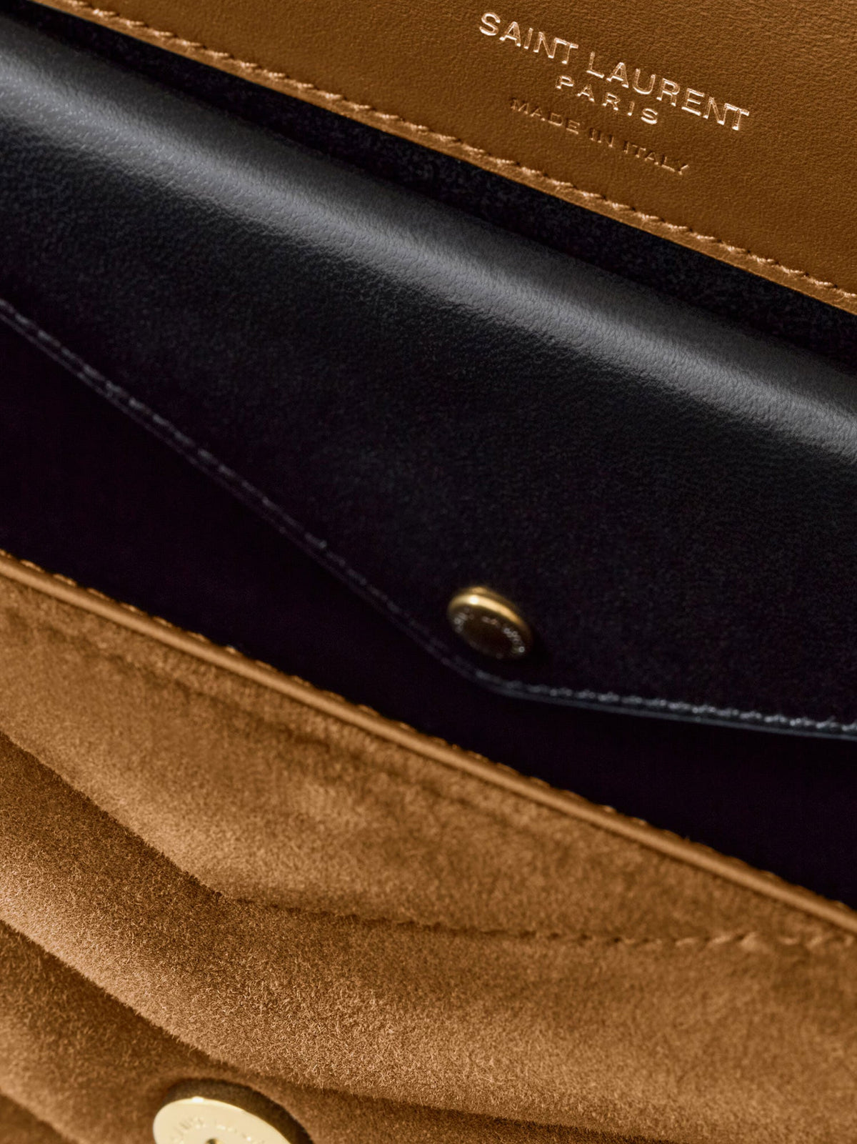 Saint Laurent Women Loulou Leather Shoulder Bag With Metal Cassandre Logo SAINT LAURENT