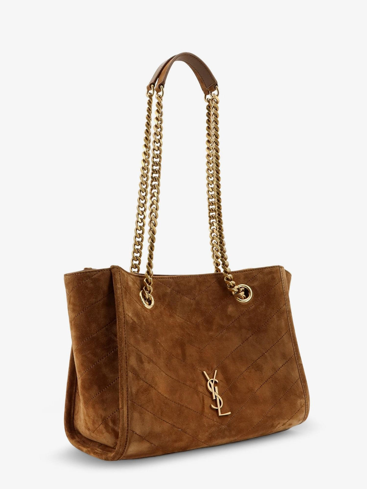 Saint Laurent Women Niki Suede Shopping Bag SAINT LAURENT