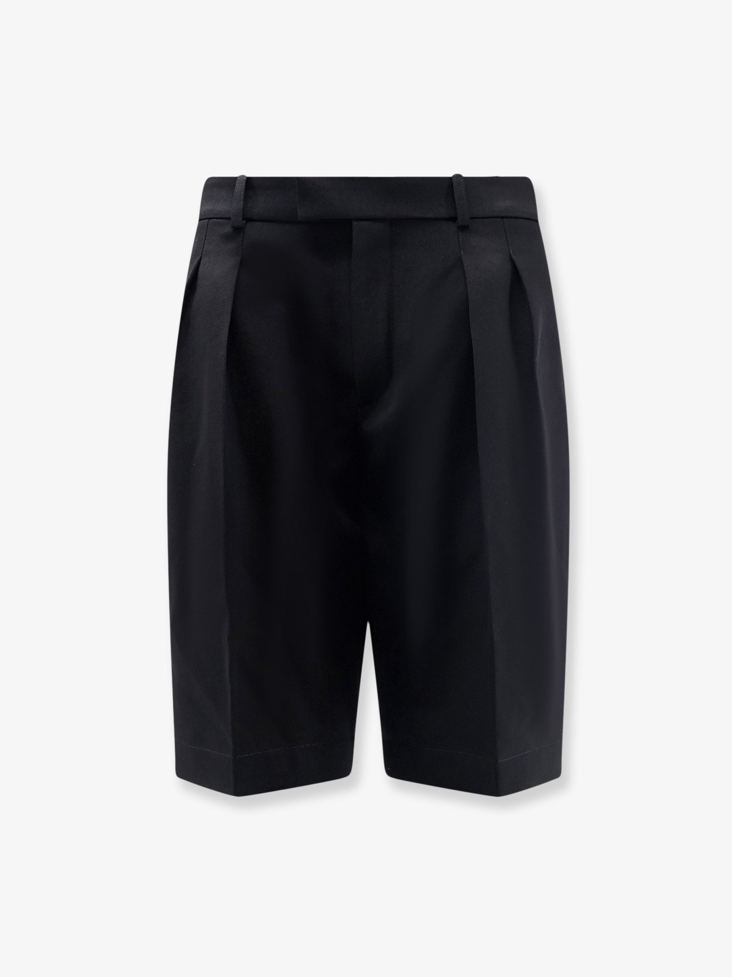Saint Laurent Women Sartorial Wool Bermuda Shorts SAINT LAURENT