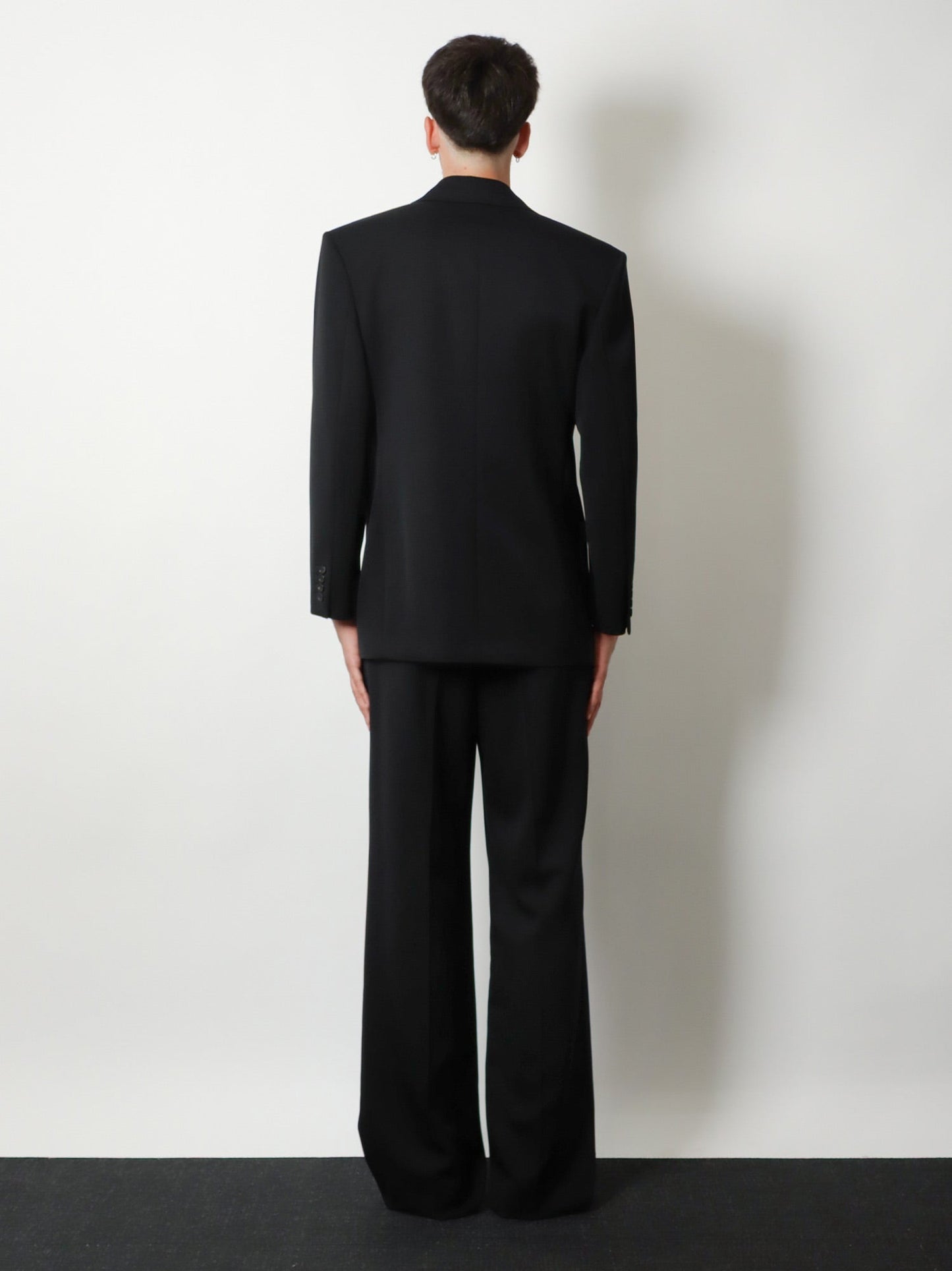 Saint Laurent Men Fluid Tailored Certified Wool Trousers SAINT LAURENT