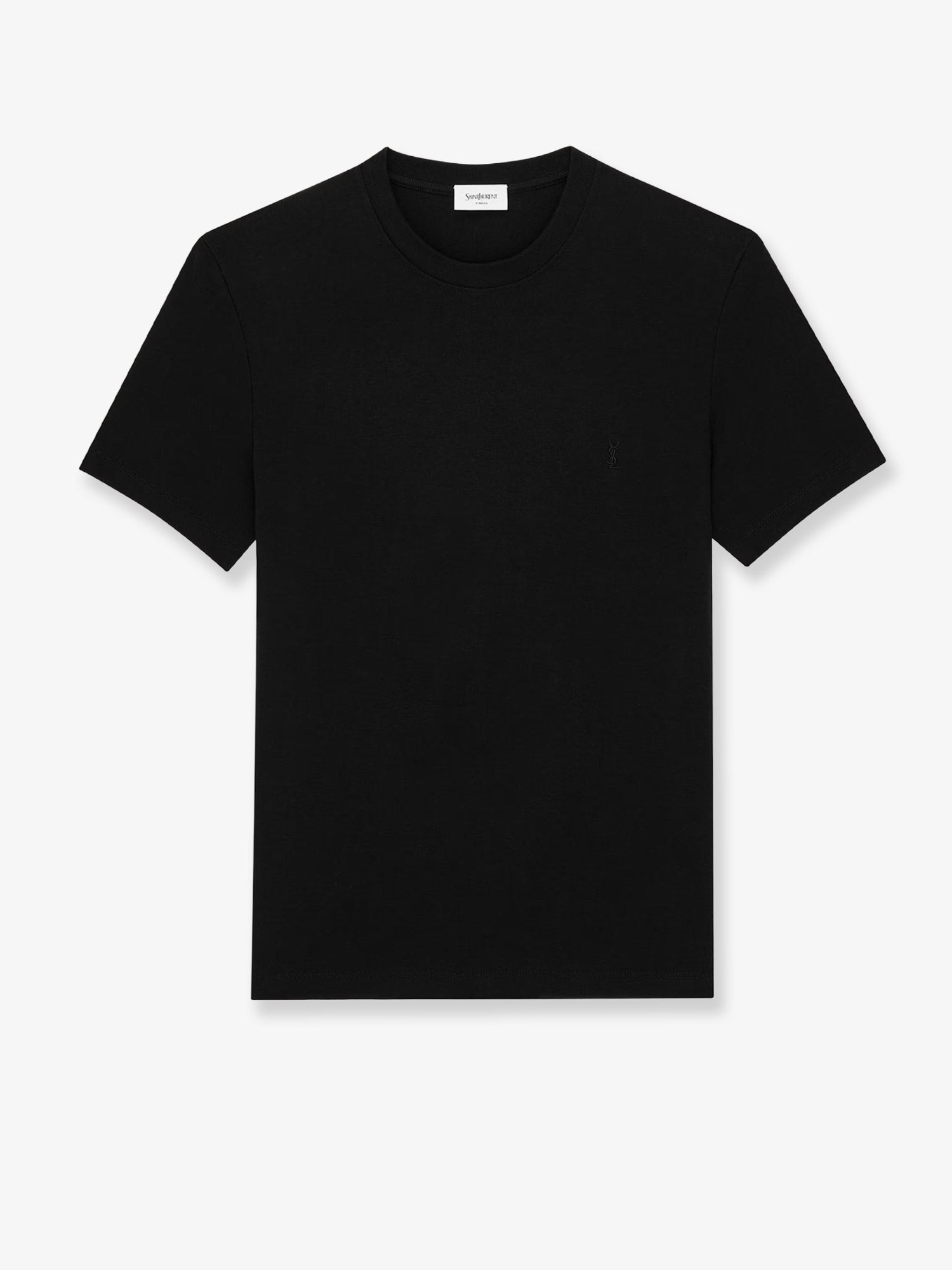 Saint Laurent Men Cassandre Certified Cotton T-Shirt SAINT LAURENT