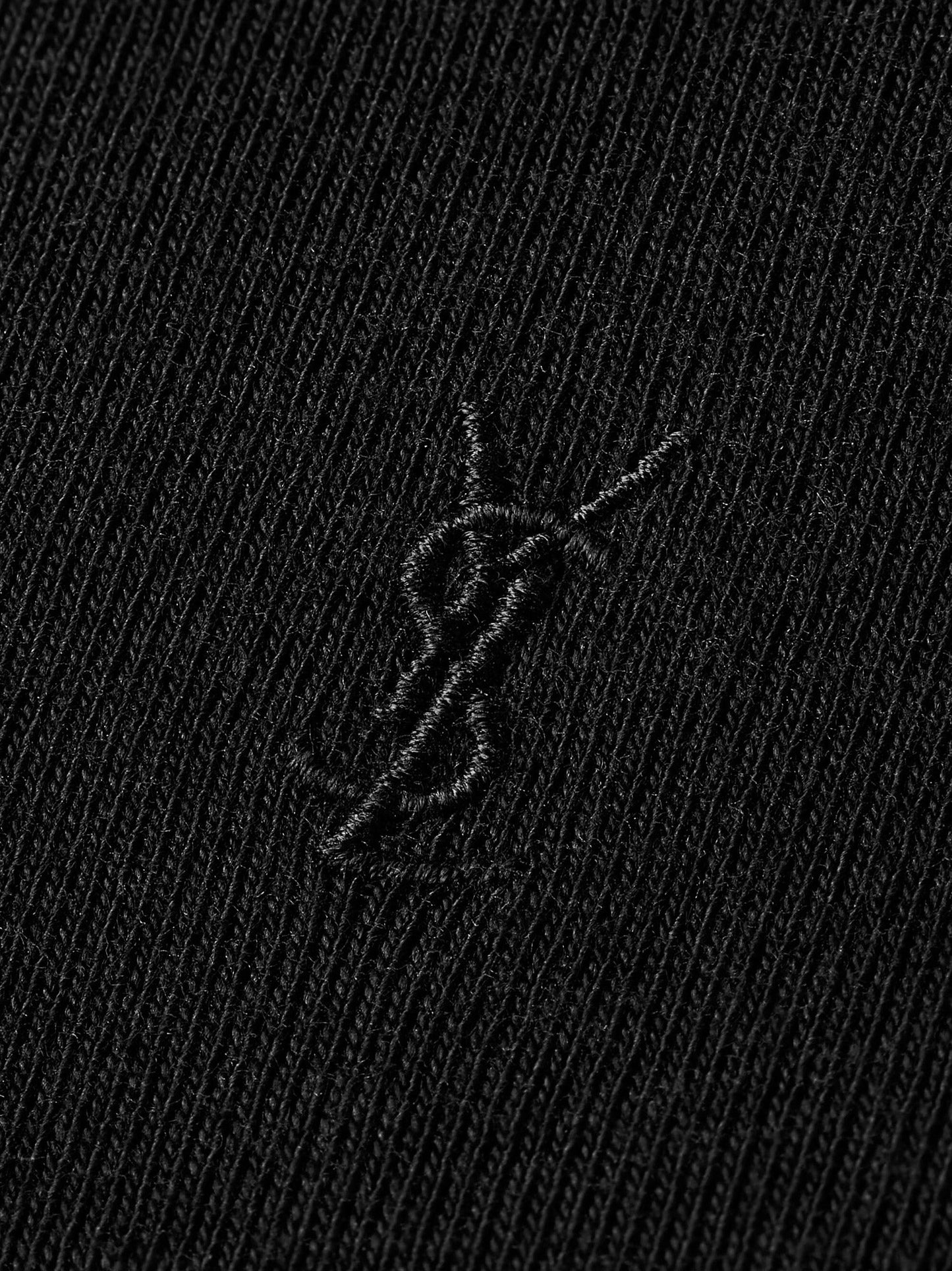 Saint Laurent Men Cassandre Certified Cotton T-Shirt SAINT LAURENT
