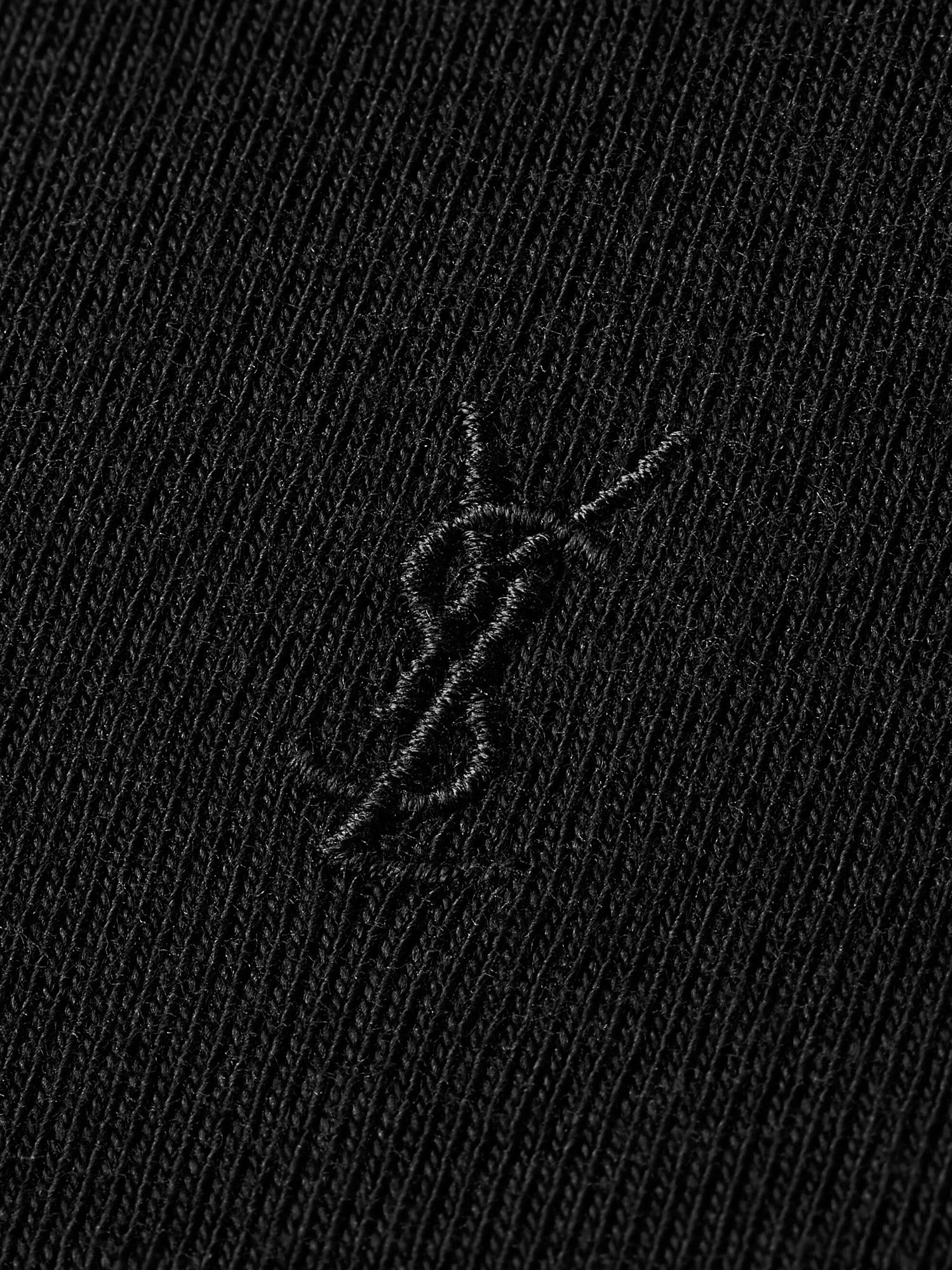 Saint Laurent Men Cassandre Certified Cotton T-Shirt SAINT LAURENT