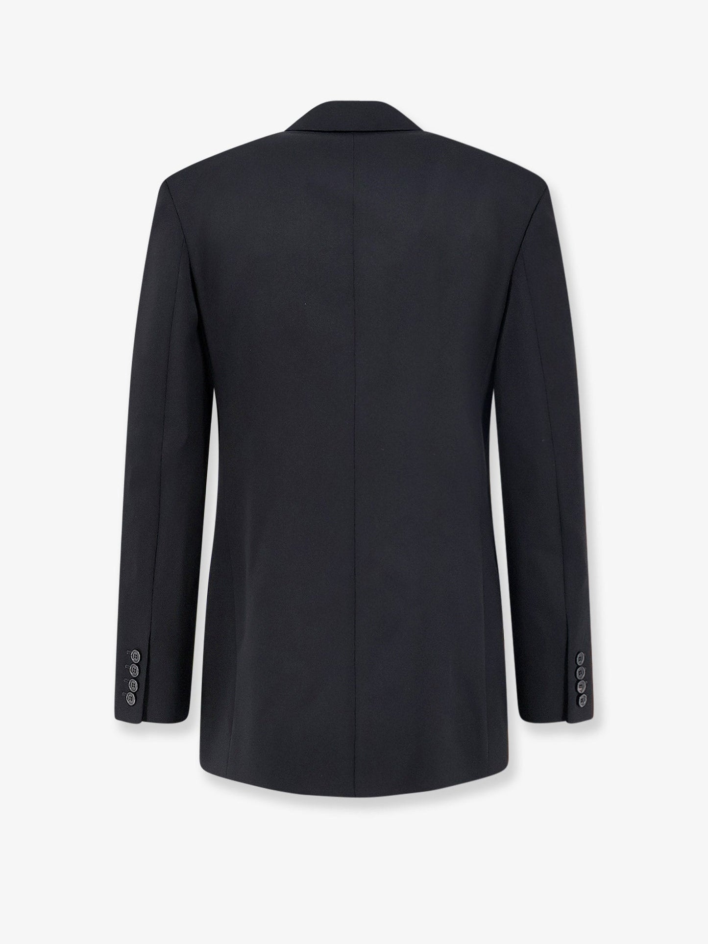 Saint Laurent Men Single-Breasted Certified Wool Blazer SAINT LAURENT