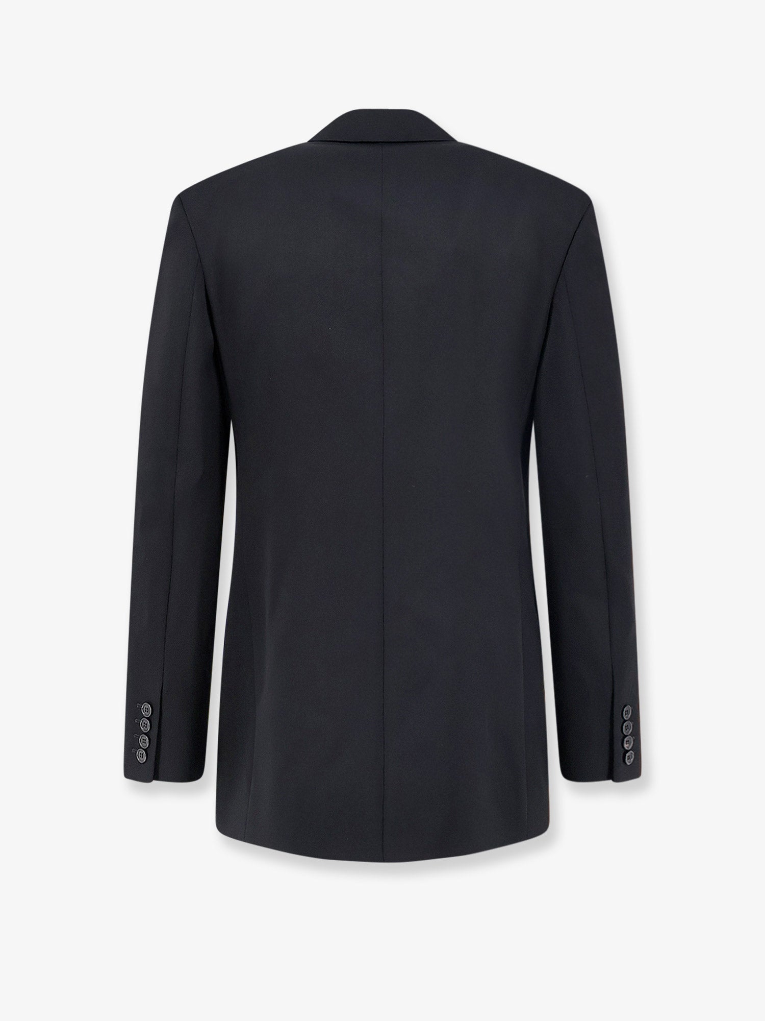 Saint Laurent Men Single-Breasted Certified Wool Blazer SAINT LAURENT