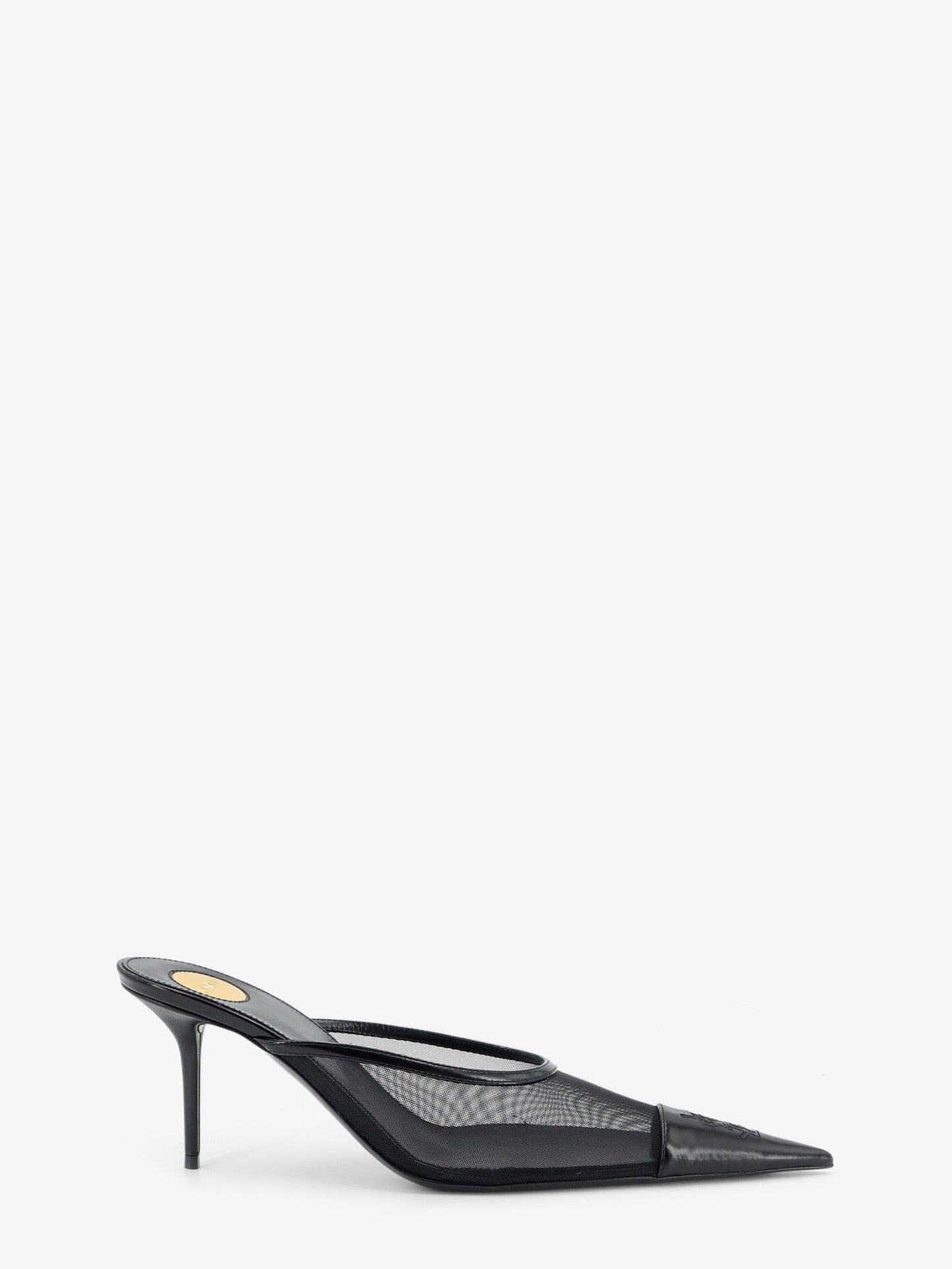 Saint Laurent Women Renee Mesh Pump With Cassandre Toe SAINT LAURENT