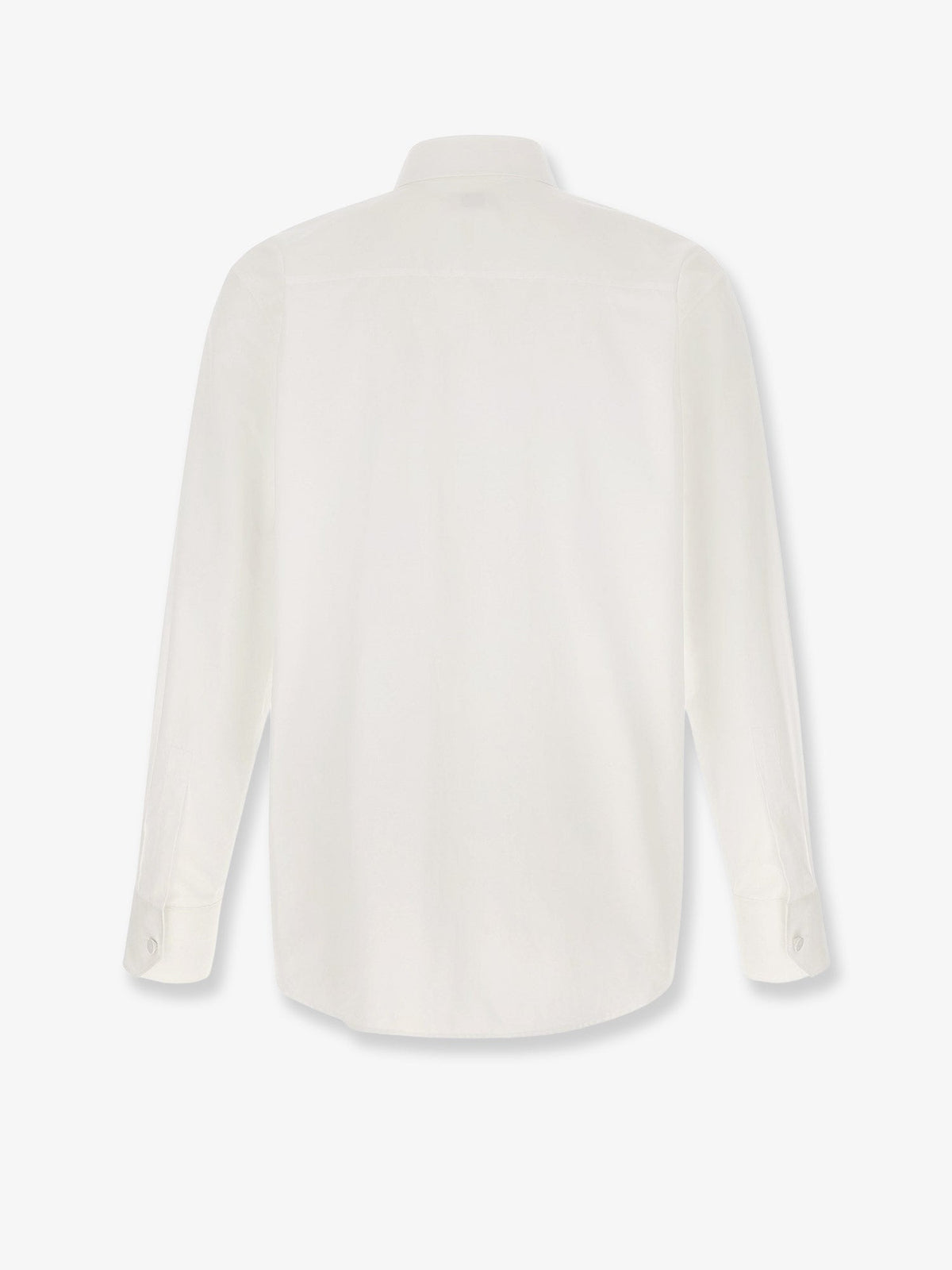 Saint Laurent Men Cotton Shirt With Plastron SAINT LAURENT