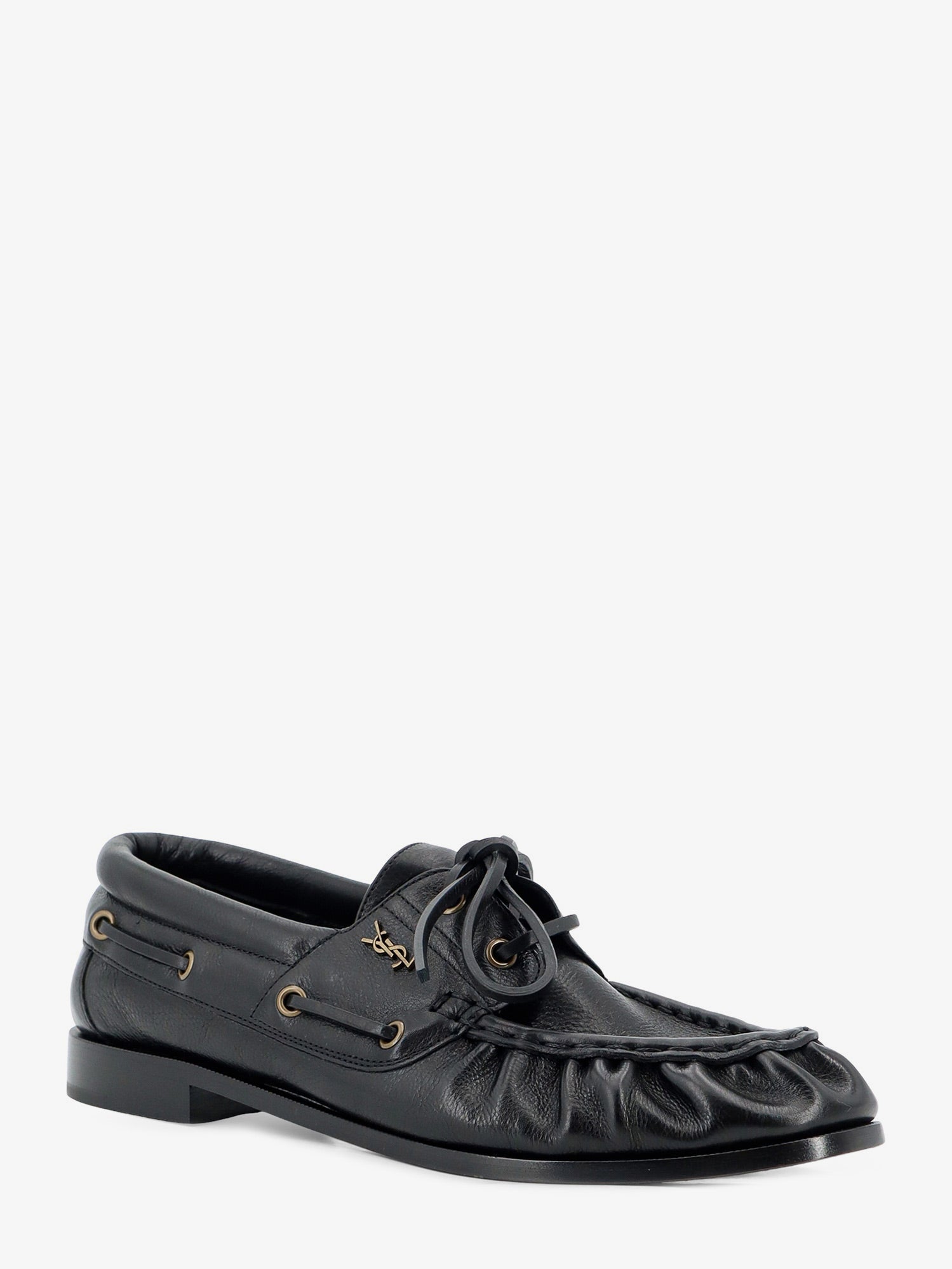 Saint Laurent Men Le Loafer Bateau Leather Loafers SAINT LAURENT