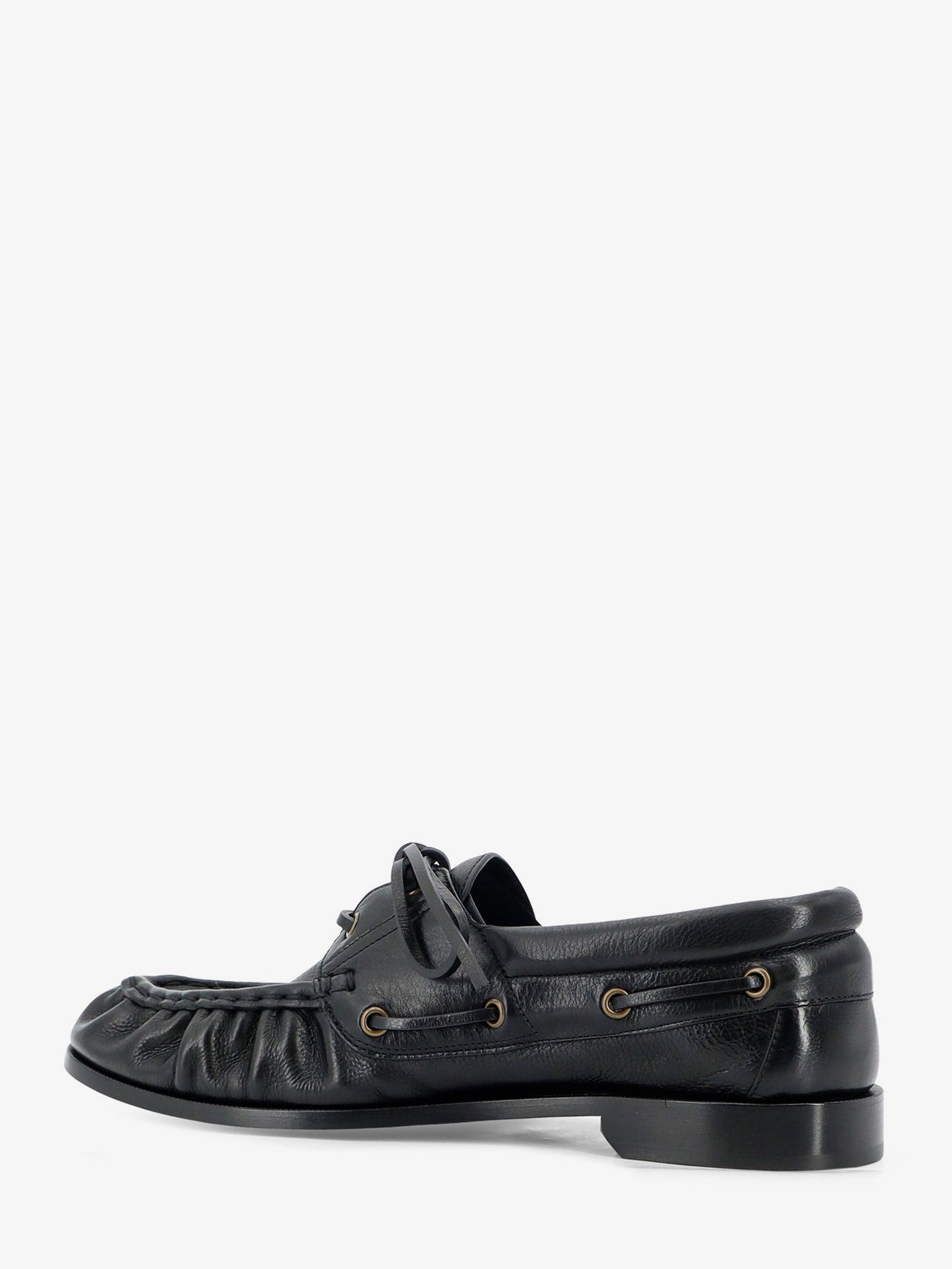 Saint Laurent Men Le Loafer Bateau Leather Loafers SAINT LAURENT