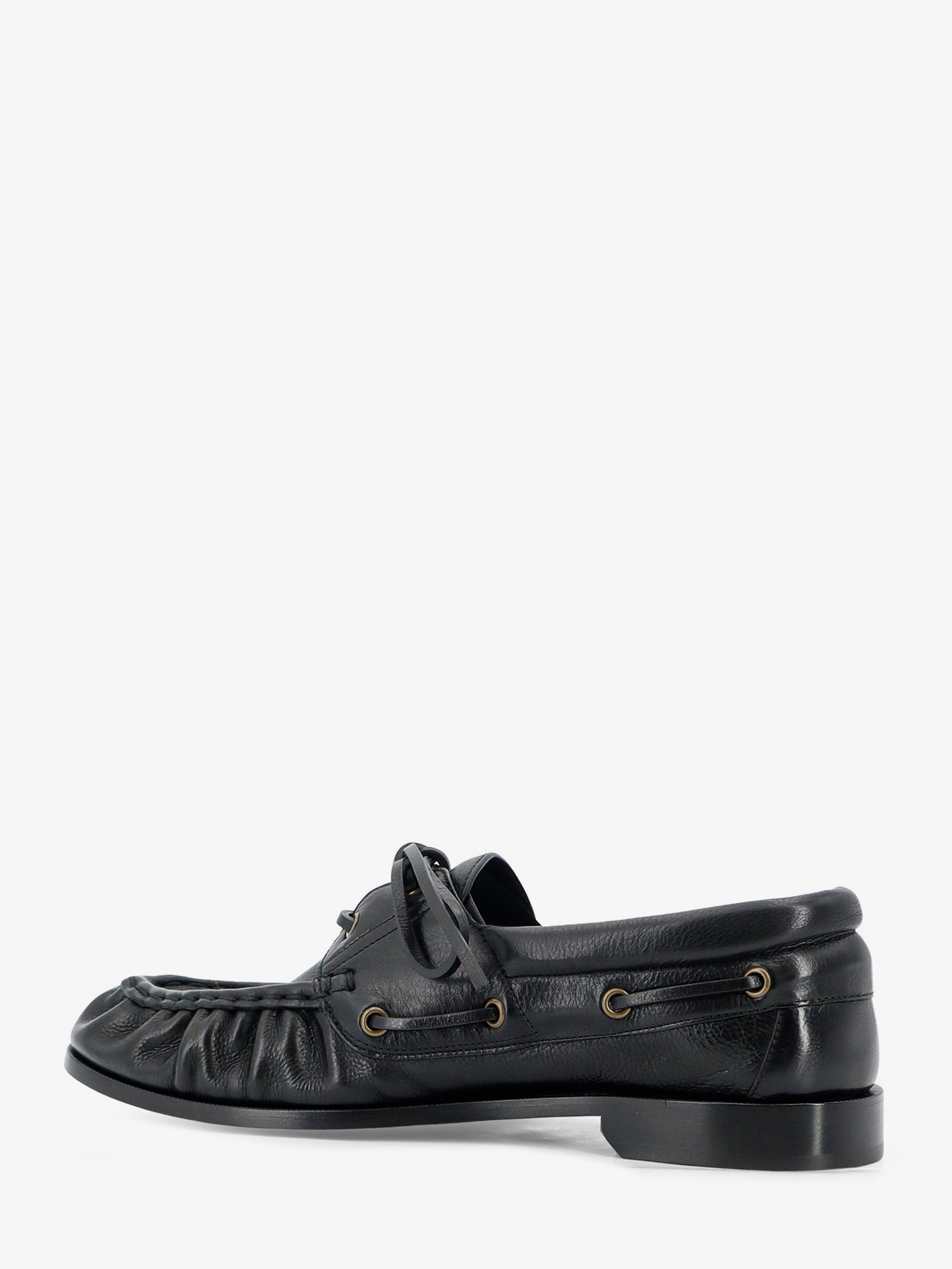 Saint Laurent Men Le Loafer Bateau Leather Loafers SAINT LAURENT