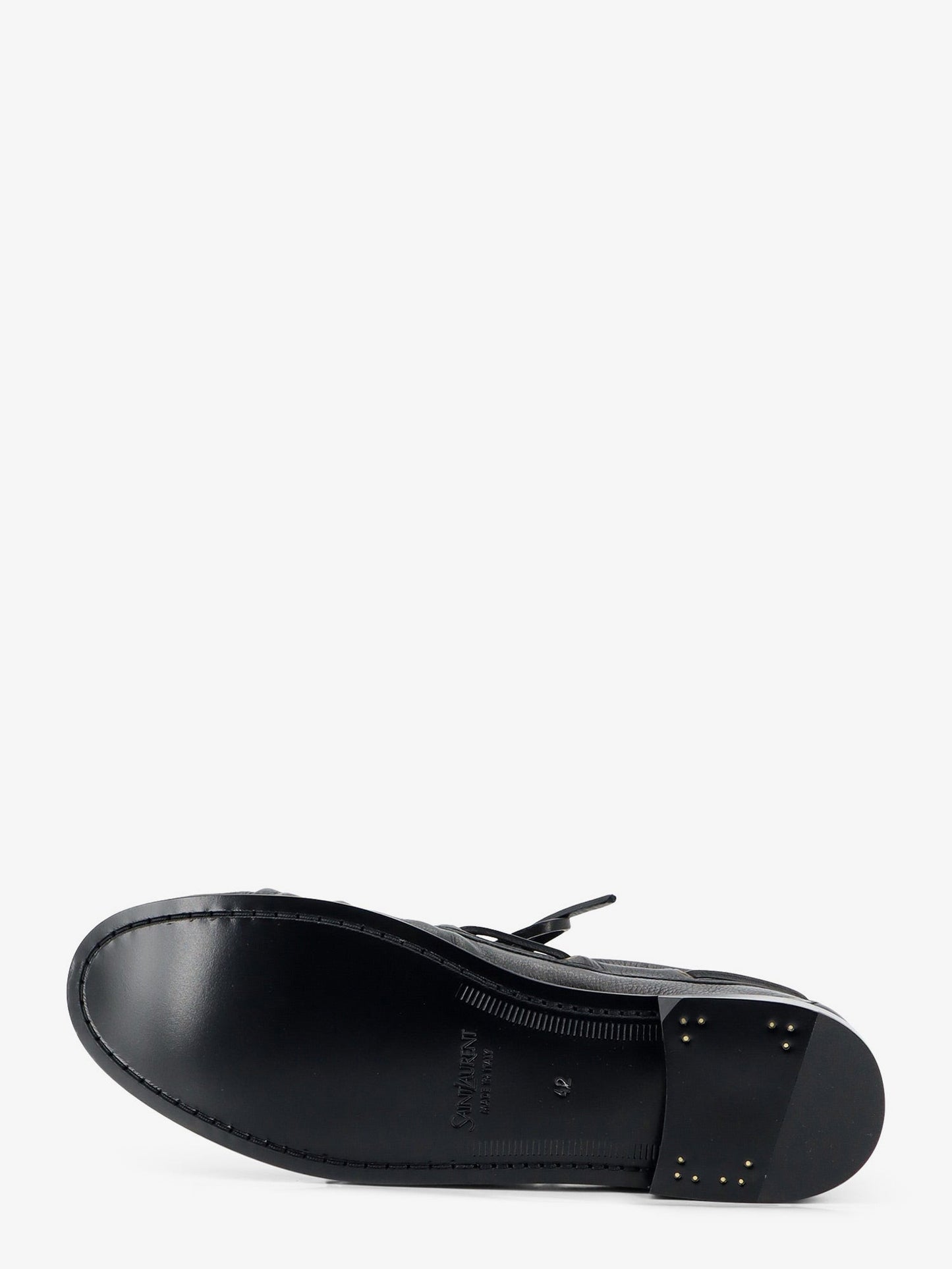 Saint Laurent Men Le Loafer Bateau Leather Loafers SAINT LAURENT