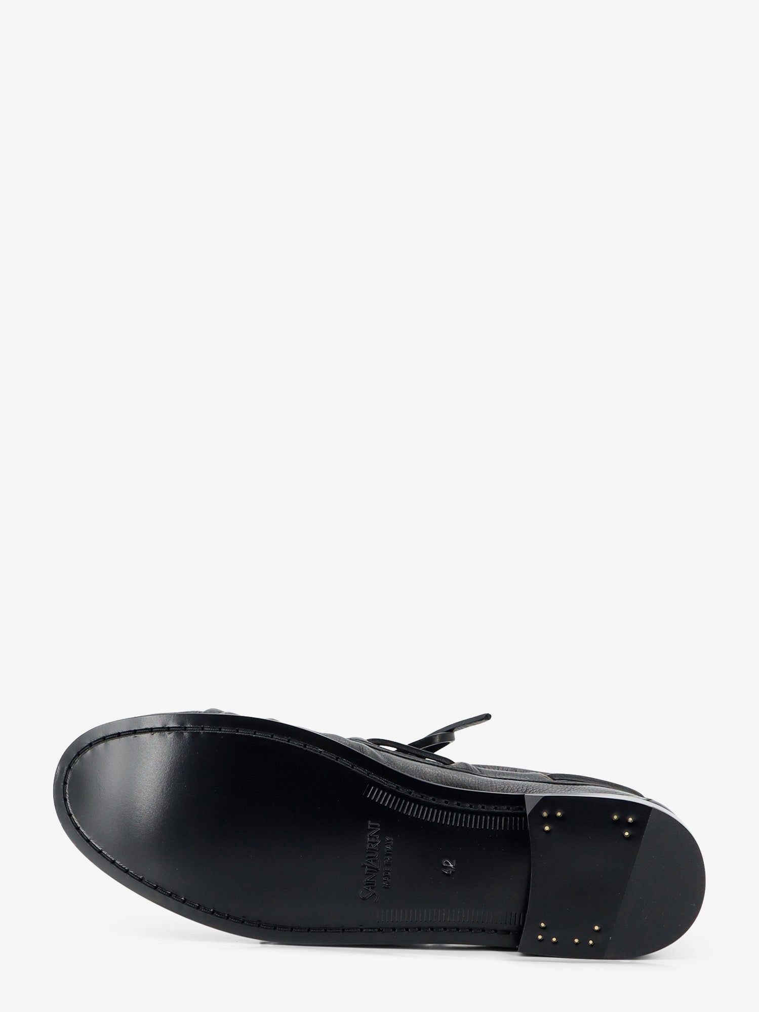 Saint Laurent Men Le Loafer Bateau Leather Loafers SAINT LAURENT