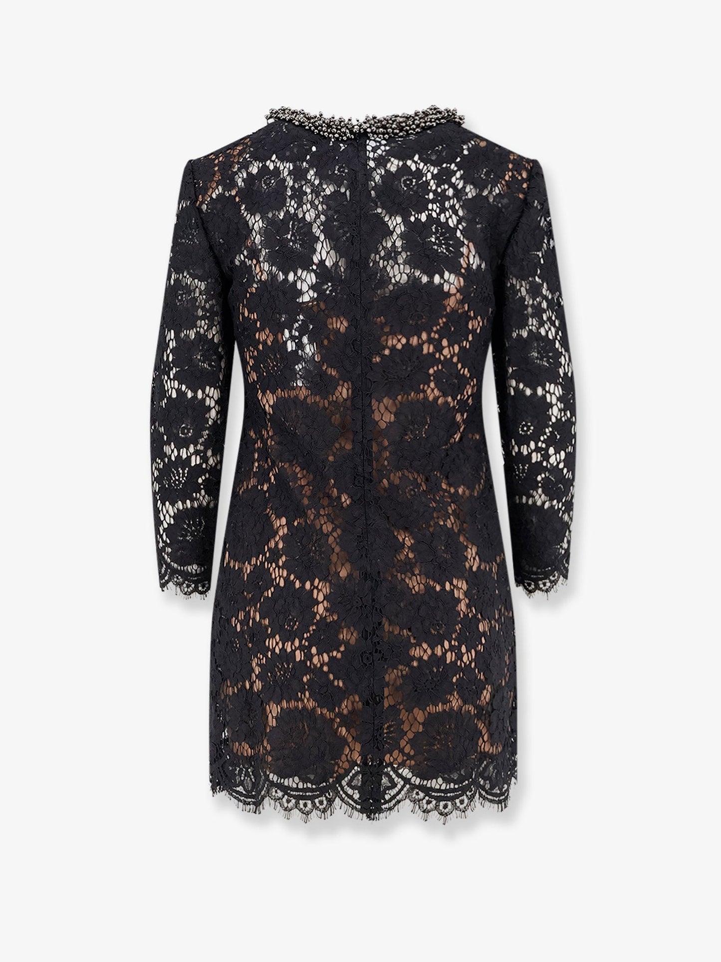Self Portrait Women Black Lace Mini Dress SELF-PORTRAIT