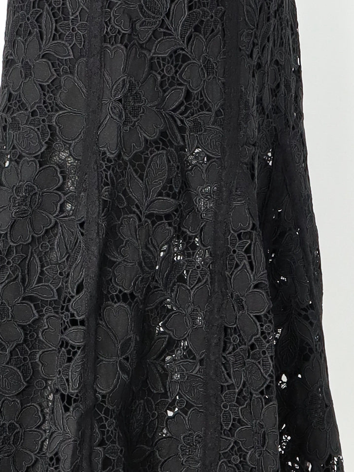 Self Portrait Women Lace Midi Skirt SELF-PORTRAIT