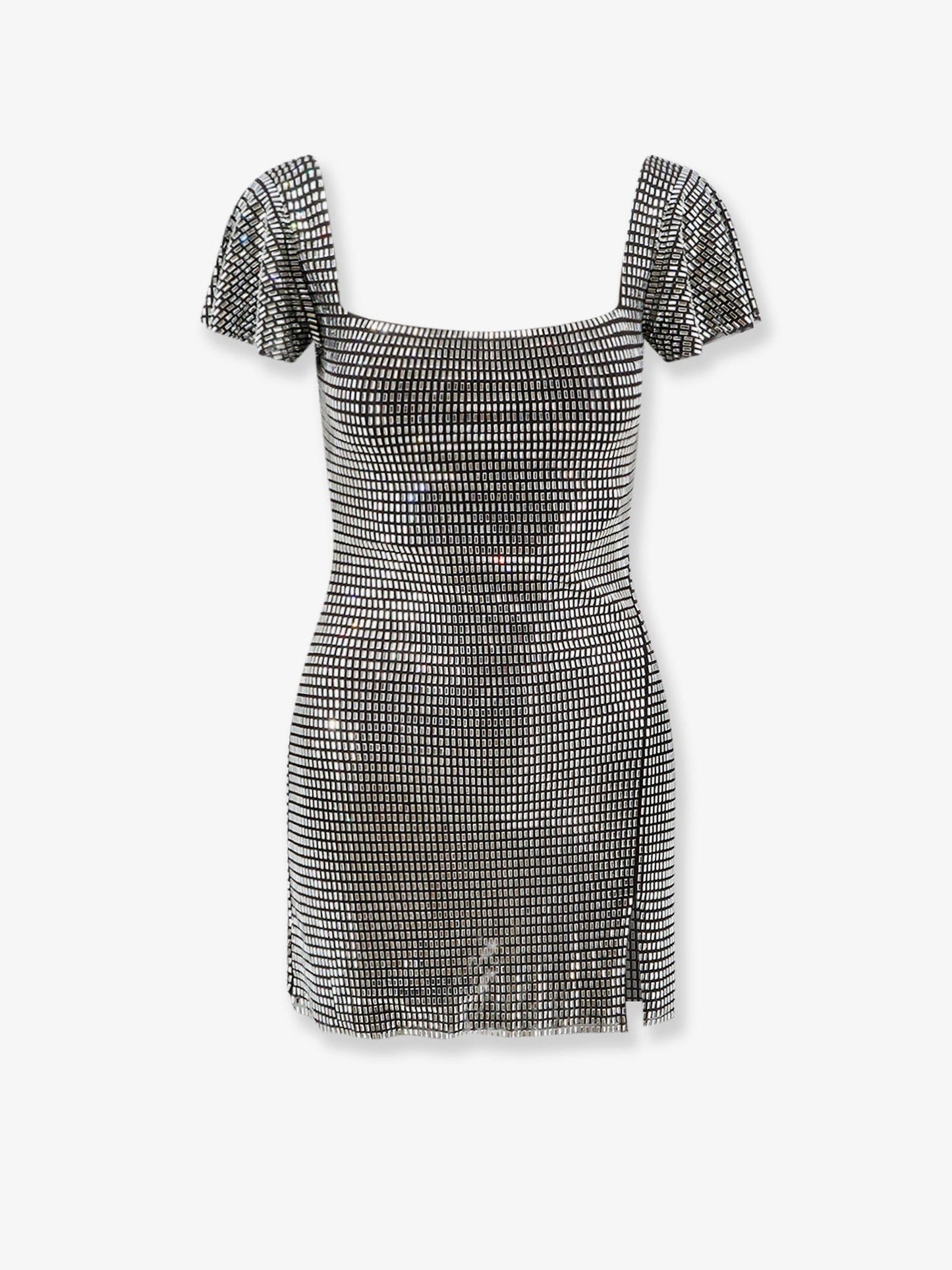 Self Portrait Women Short Tulle Dress With Rhinestones SELF-PORTRAIT