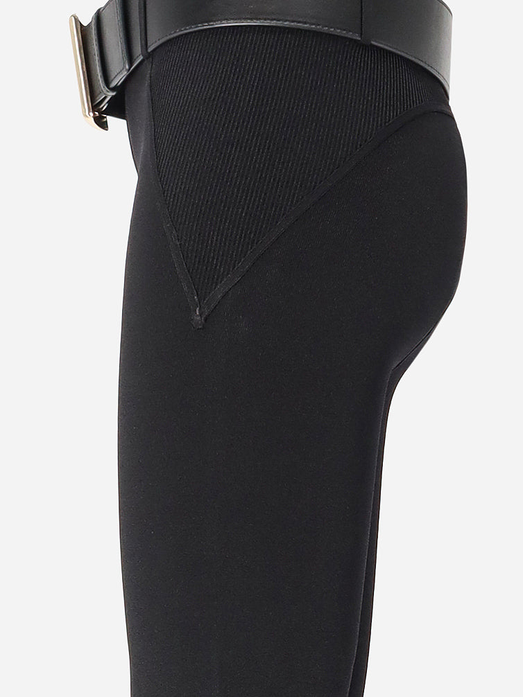 Self Portrait Women Stretch Viscose Blend Leggings SELF-PORTRAIT