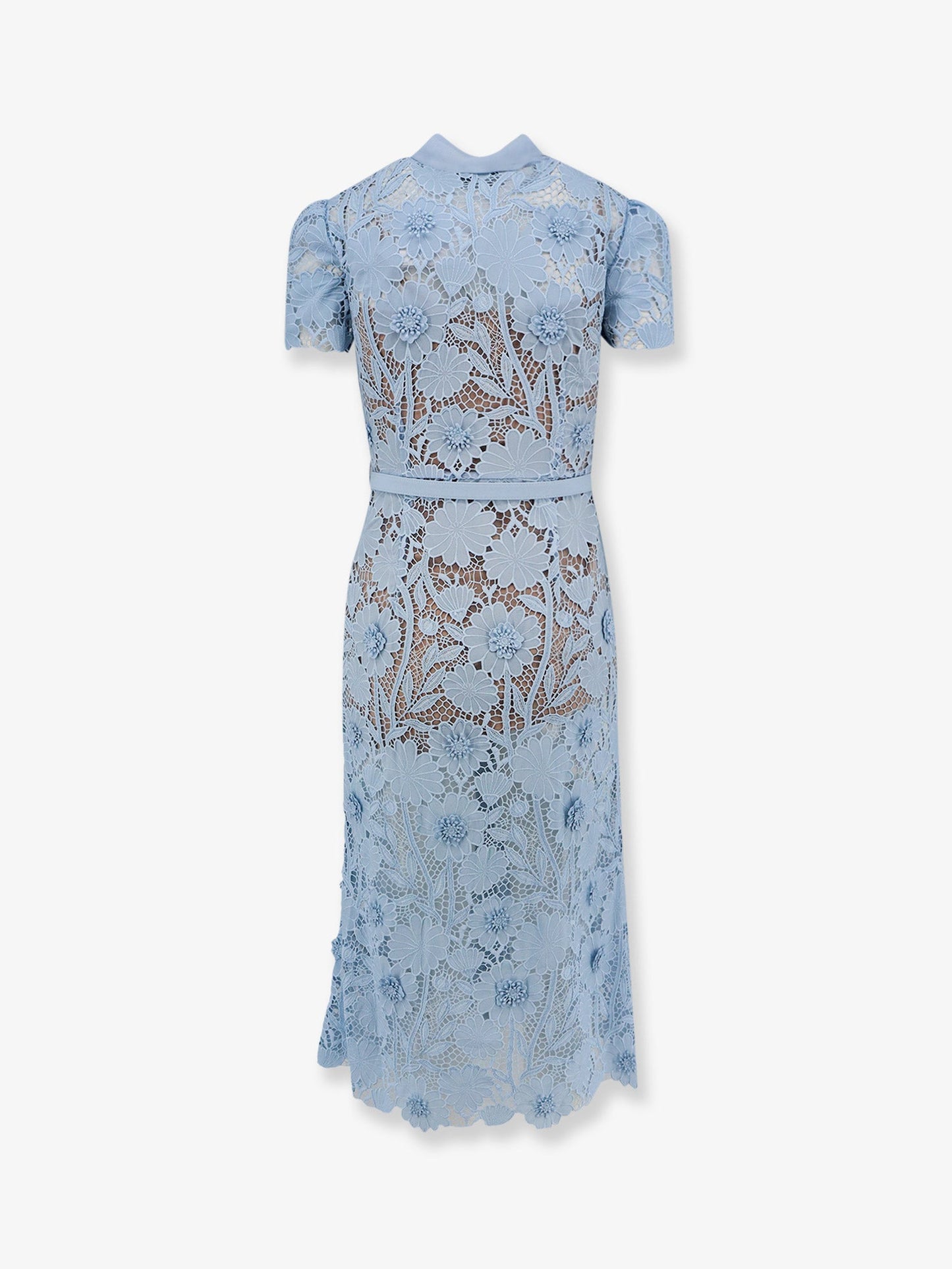 Self Portrait Women Lace Dress With Belt SELF-PORTRAIT