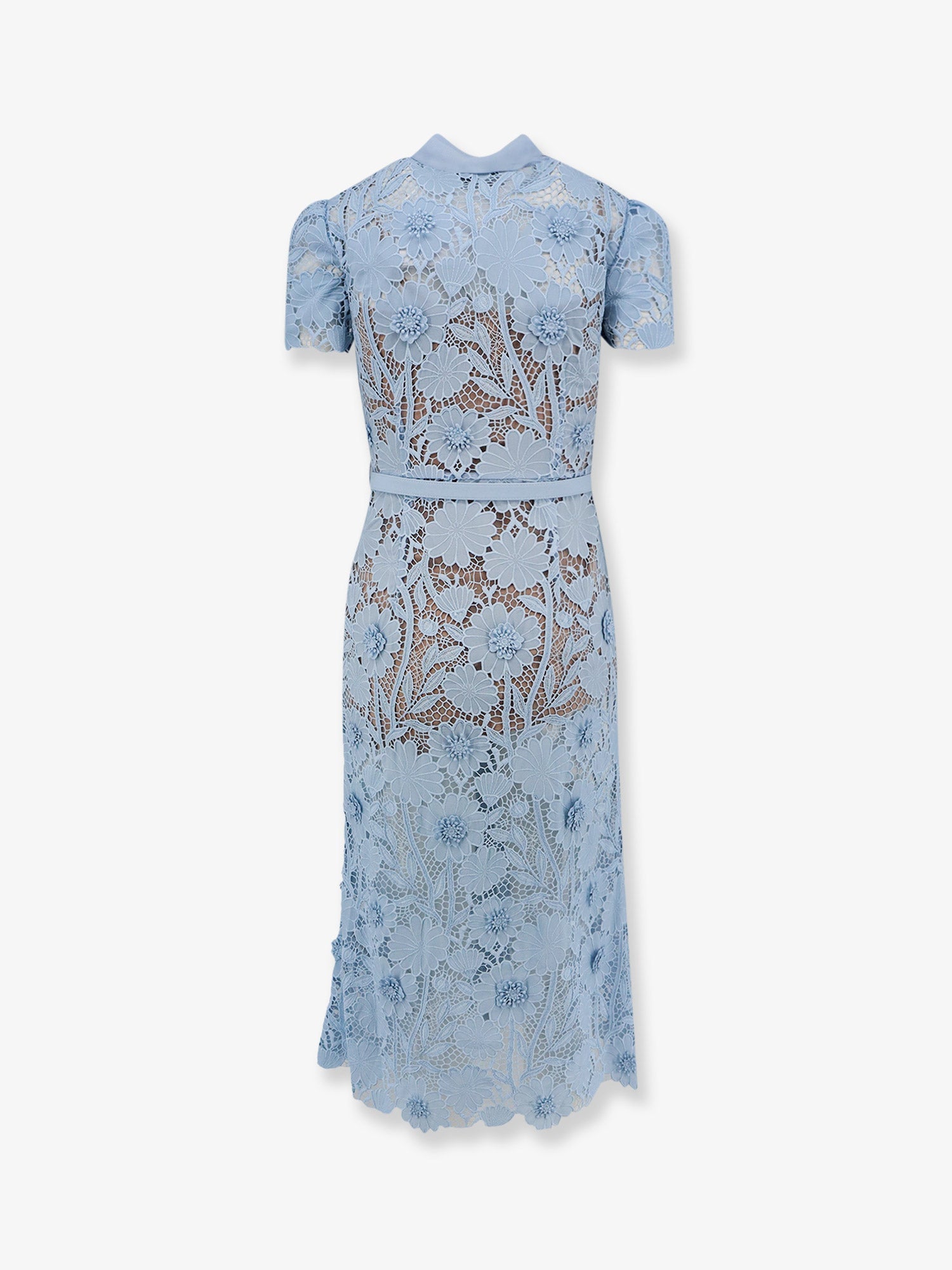 Self Portrait Women Lace Dress With Belt SELF-PORTRAIT