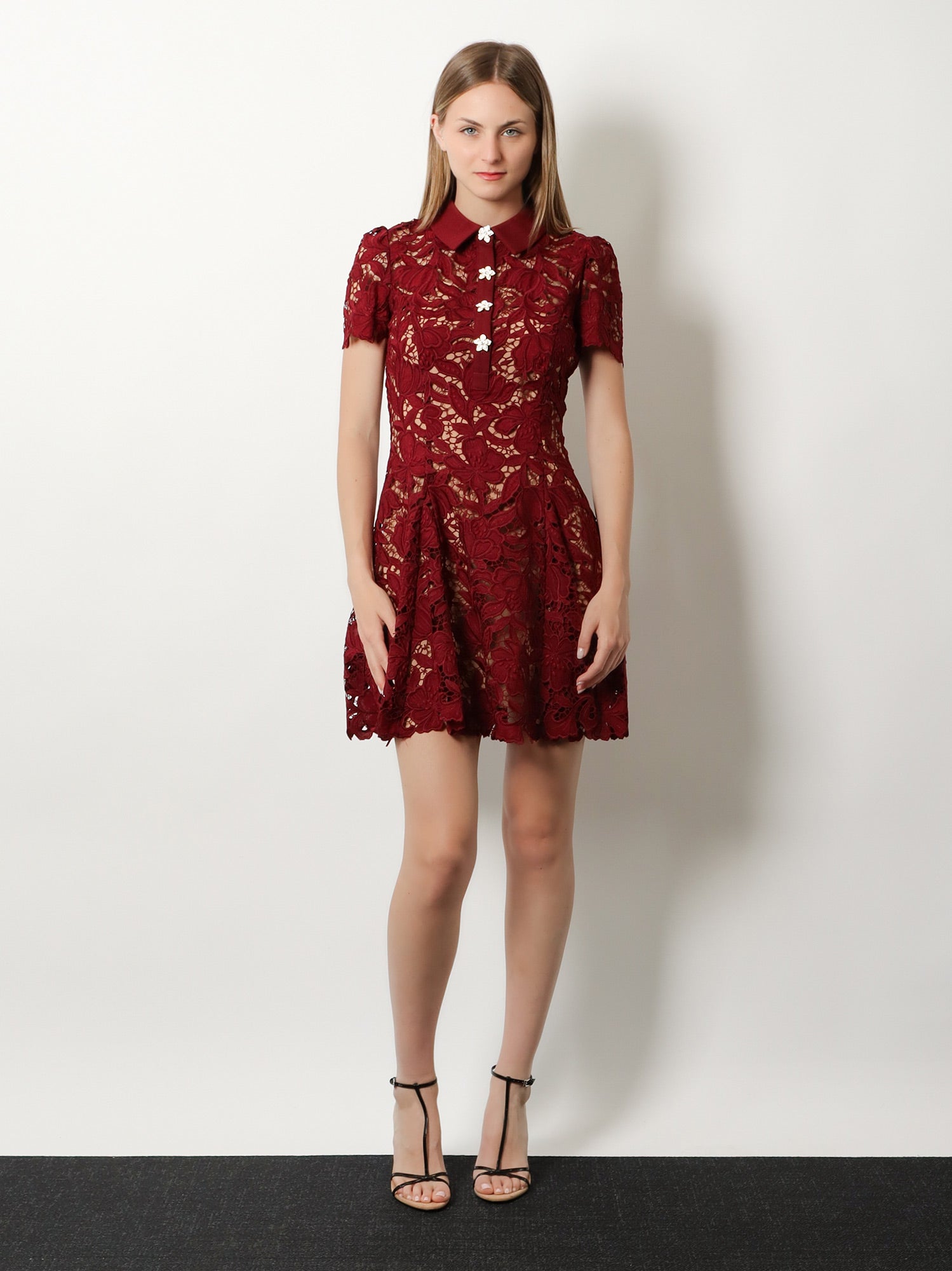 Self Portrait Women Lace Mini Dress SELF-PORTRAIT