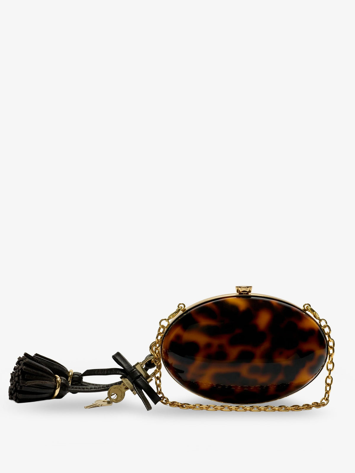 Self Portrait Women Oval Resin Clutch Bag