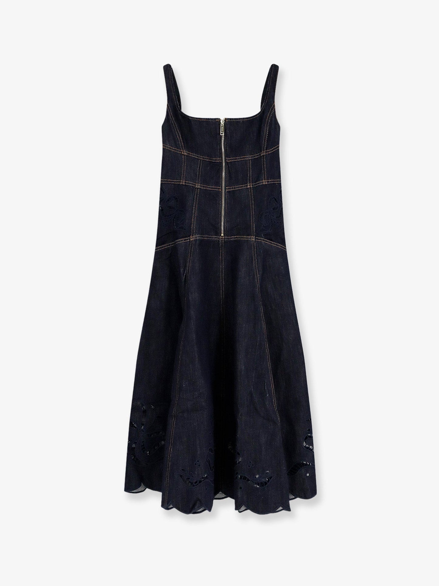 Self Portrait Women Denim Midi Dress SELF-PORTRAIT