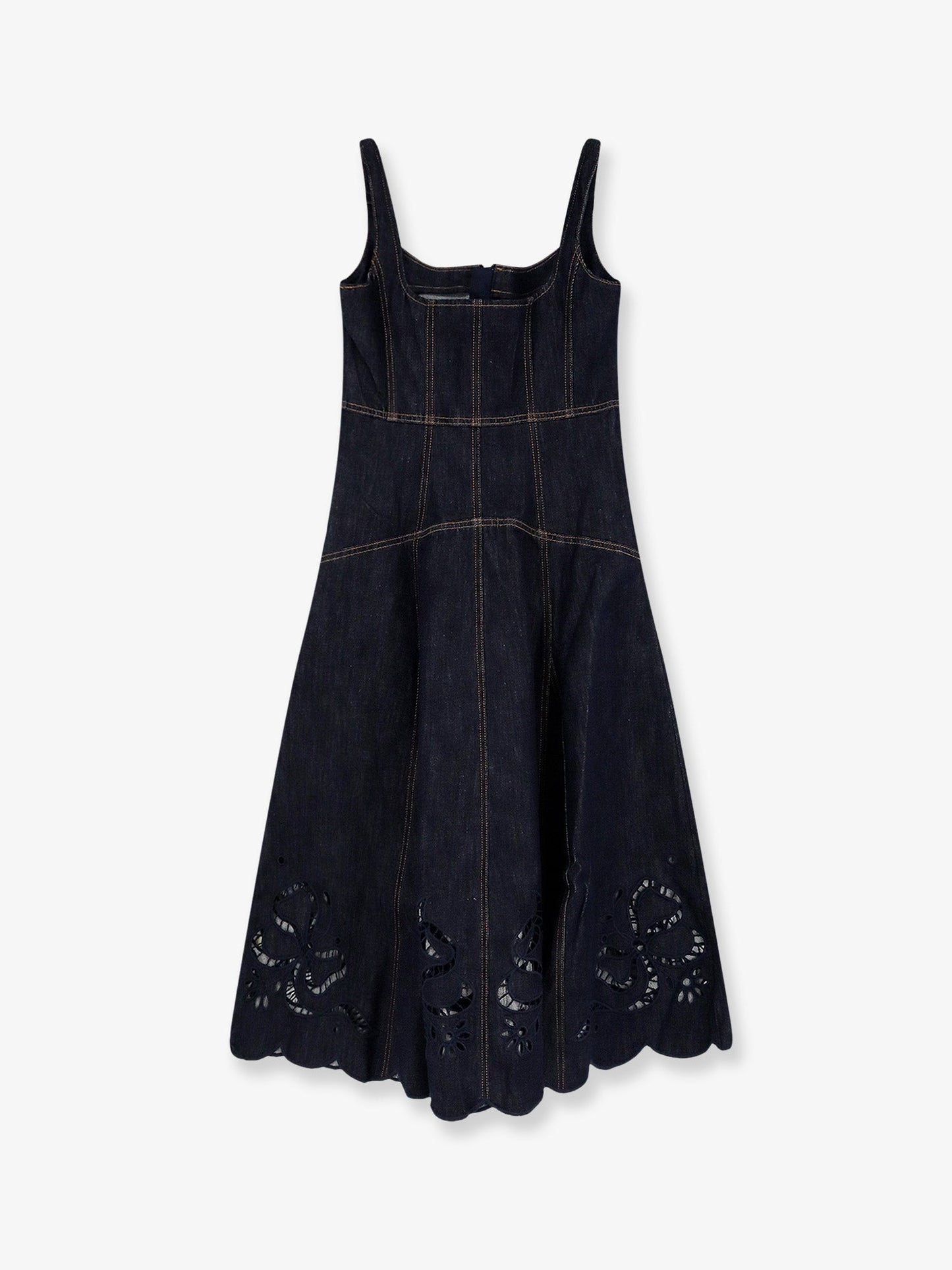 Self Portrait Women Denim Midi Dress SELF-PORTRAIT