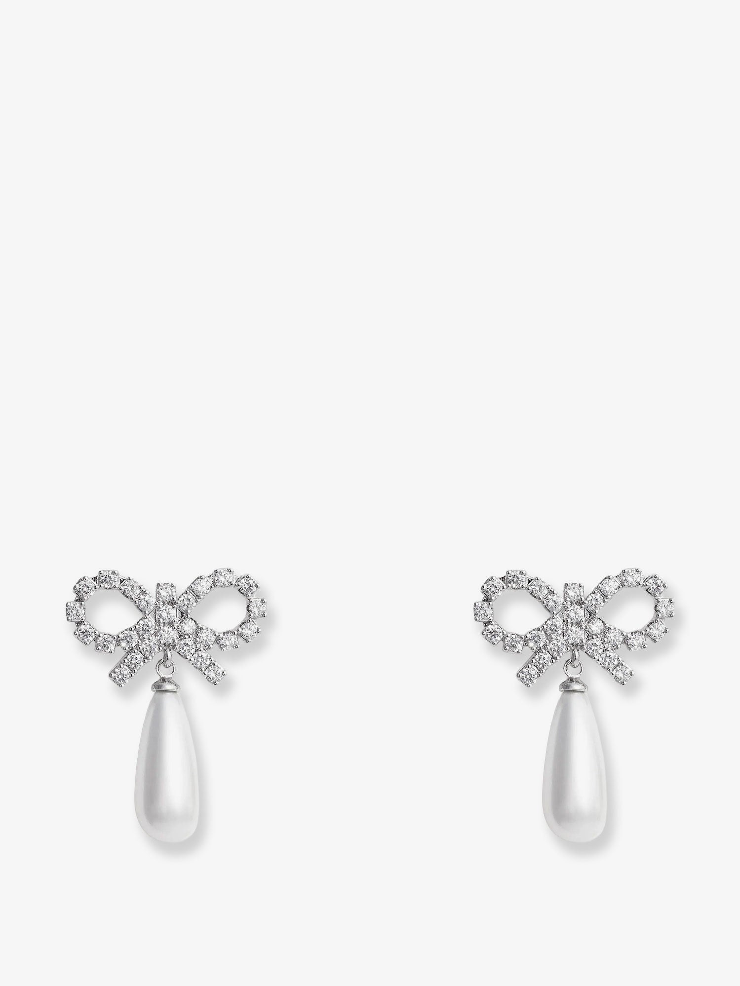 Self Portrait Women Silver Brass Earrings SELF-PORTRAIT