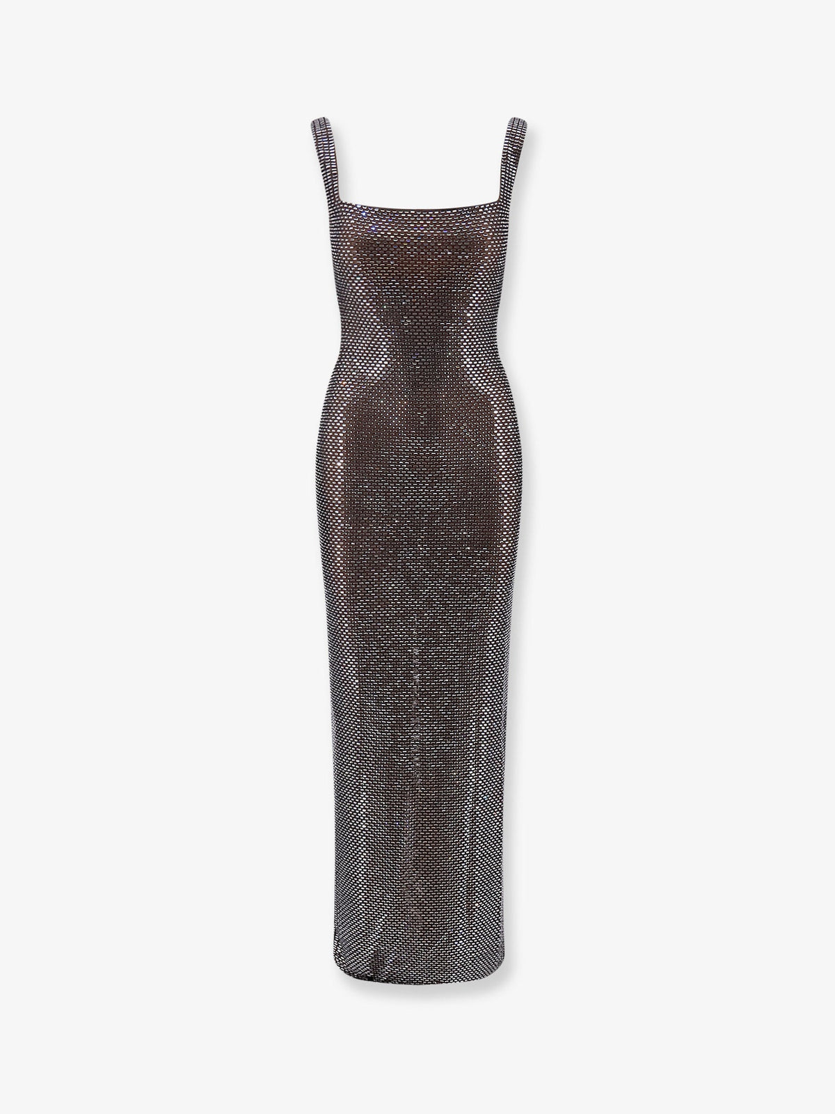 Self Portrait Women Long Dress With All-Over Rhinestones SELF-PORTRAIT