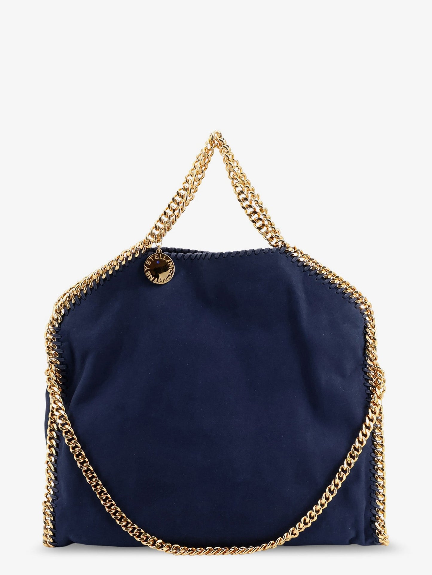 Stella Mccartney Women Falabella Alter Suede Shoulder Bag With Metal Profiles STELLA MCCARTNEY