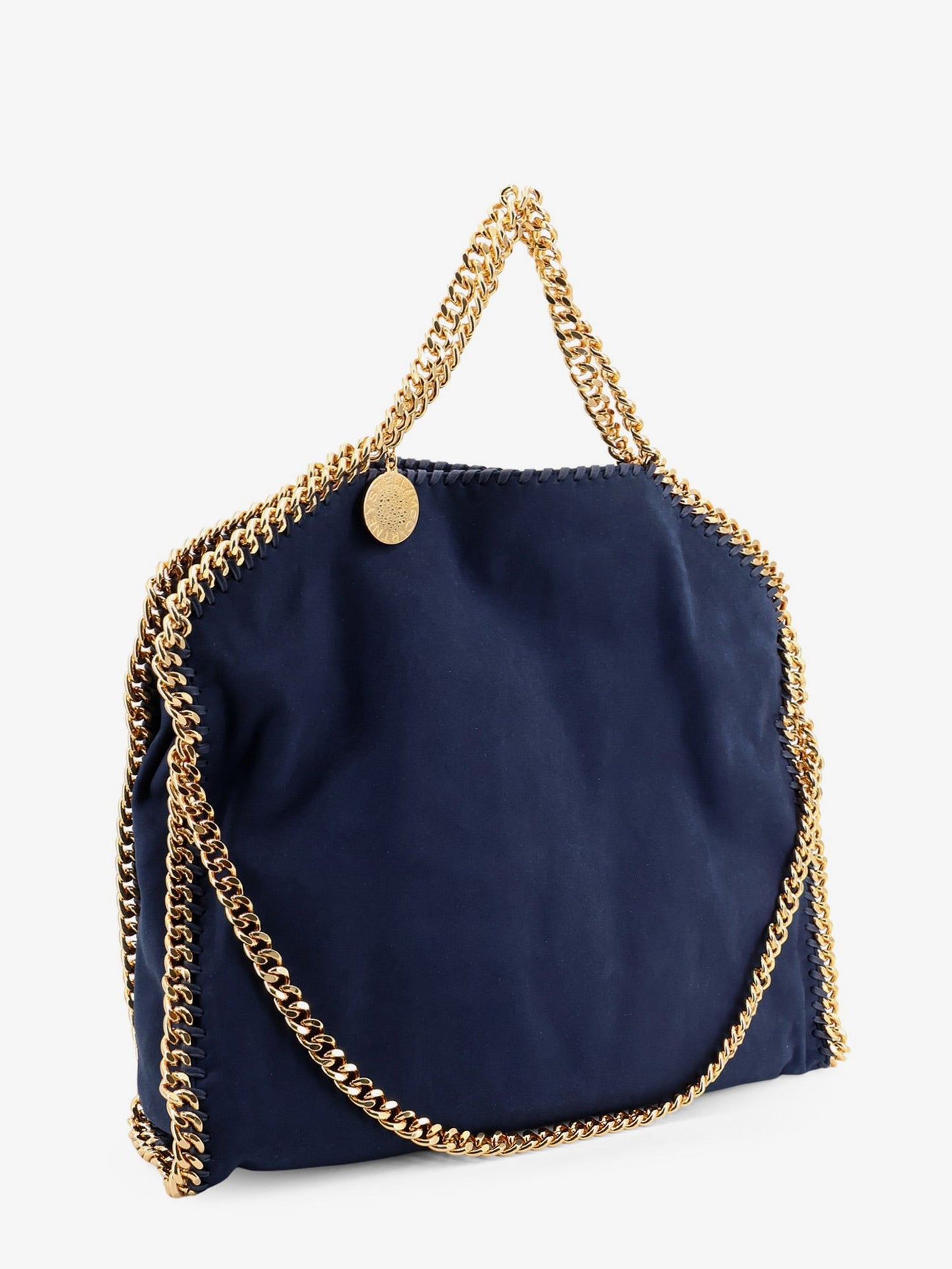 Stella Mccartney Women Falabella Alter Suede Shoulder Bag With Metal Profiles STELLA MCCARTNEY