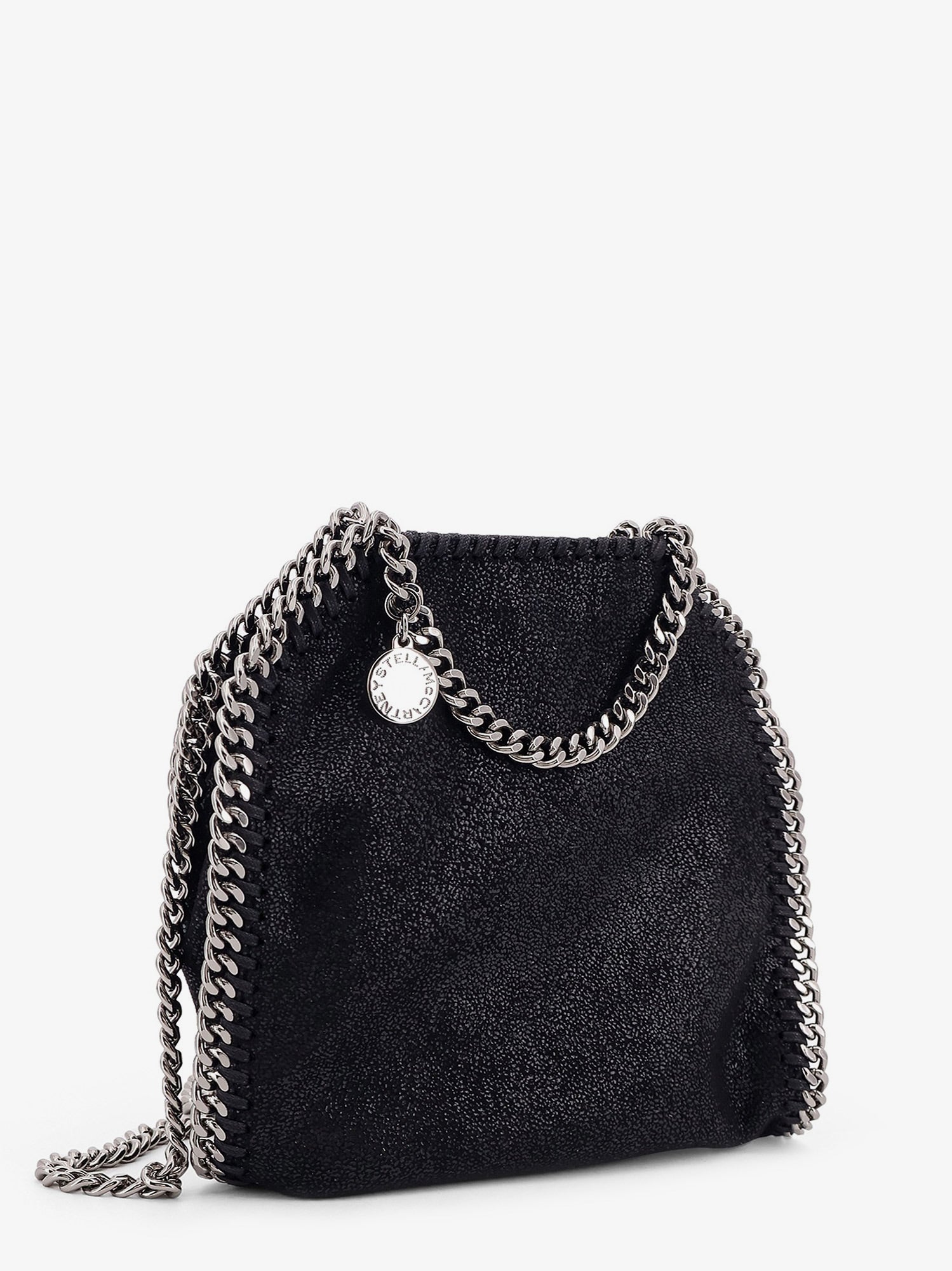 Stella Mccartney Women Falabella Tiny Shaggy Deer Crossbody Bag STELLA MCCARTNEY