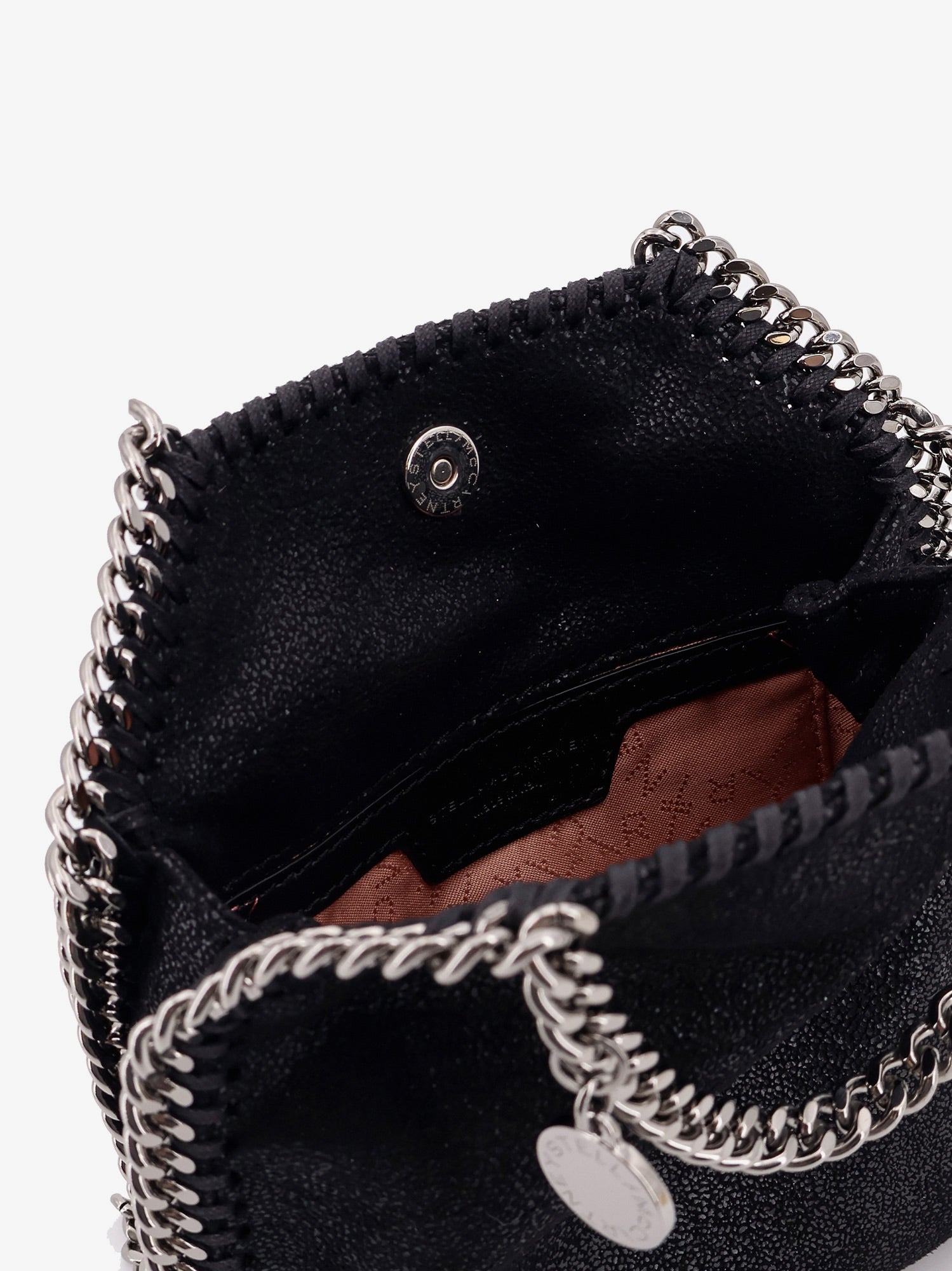 Stella Mccartney Women Falabella Tiny Shaggy Deer Crossbody Bag STELLA MCCARTNEY