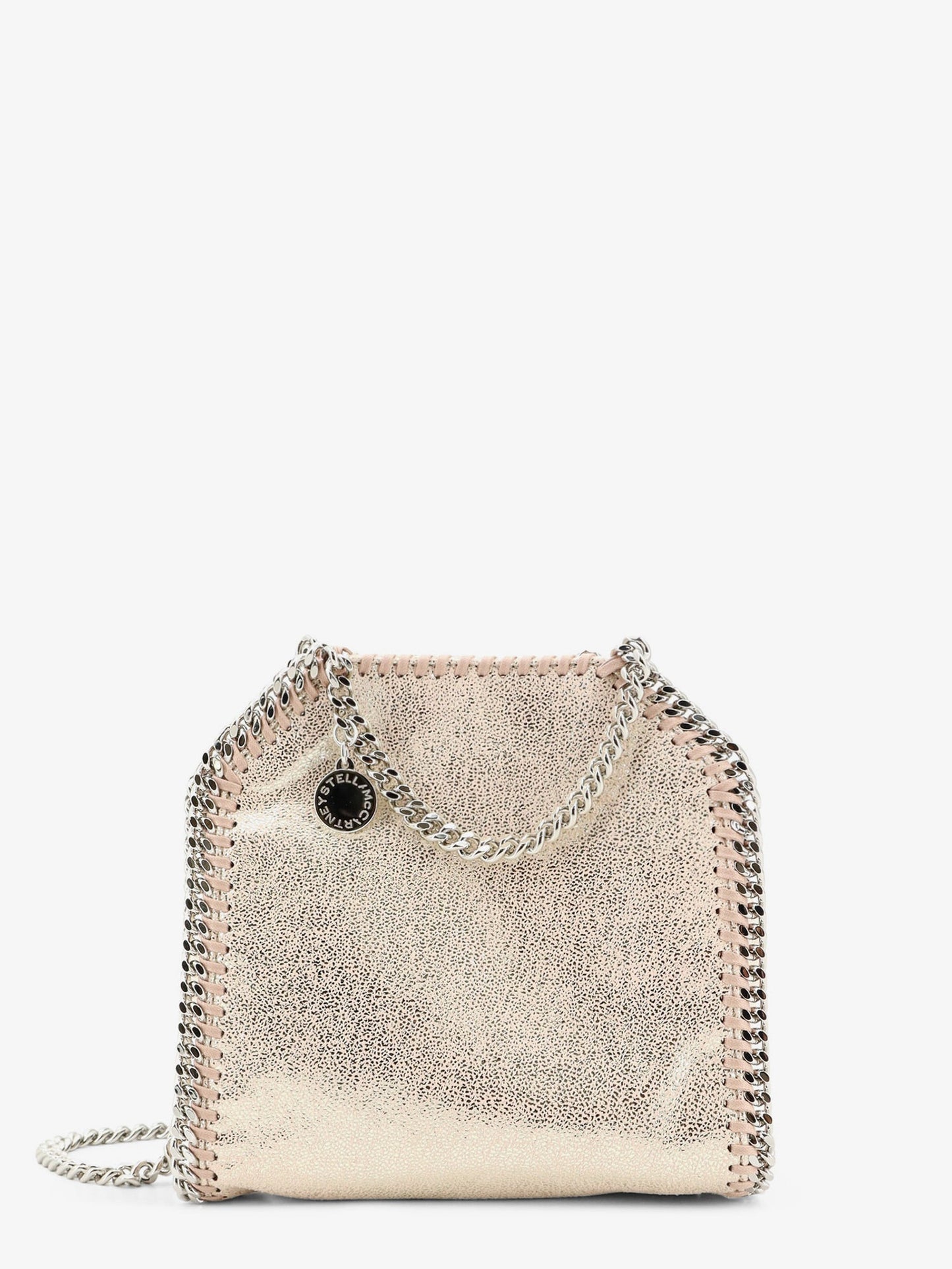 Stella Mccartney Women Falabella Tiny Shiny Shaggy Deer Crossbody Bag STELLA MCCARTNEY