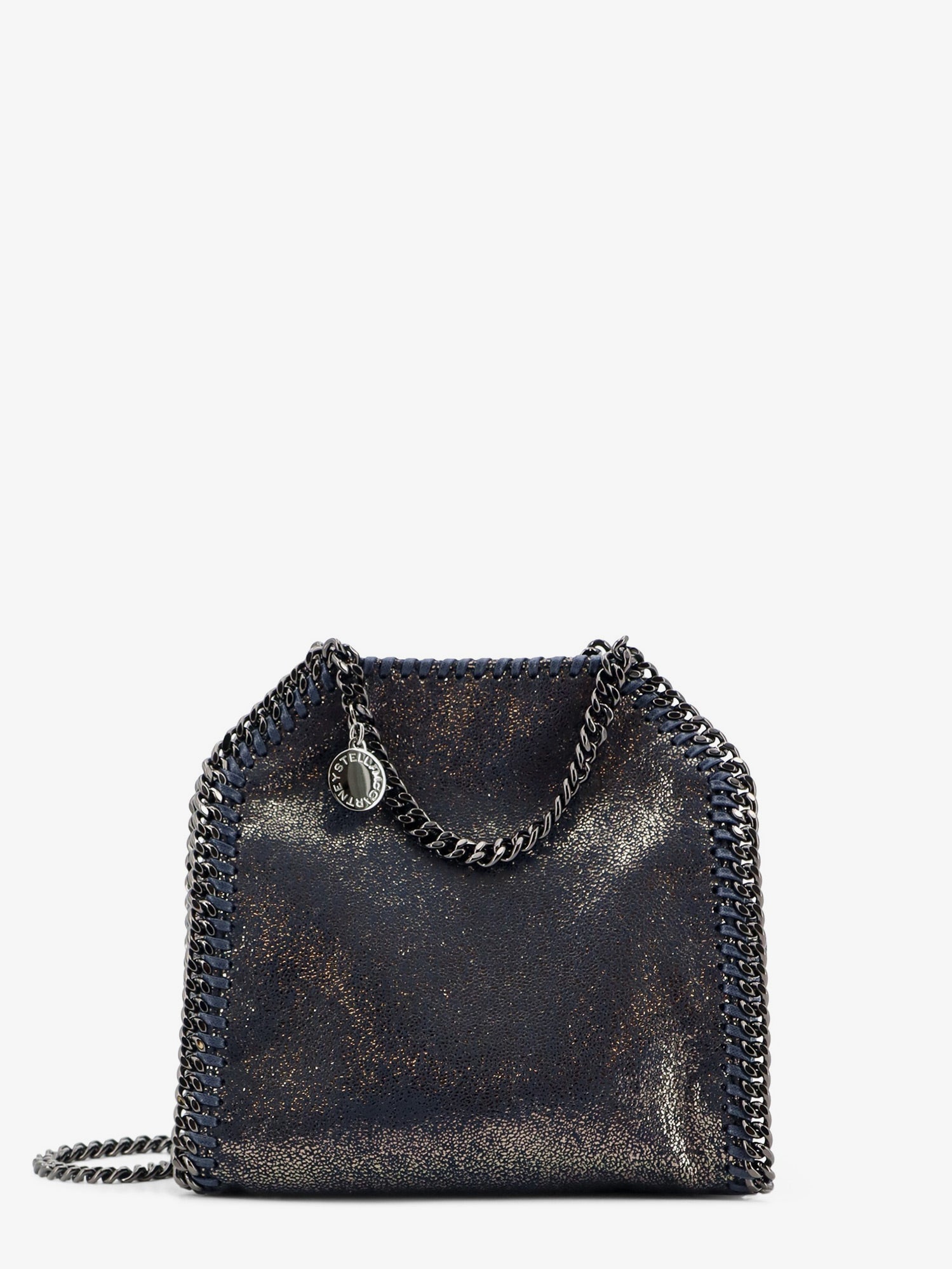 Stella Mccartney Women Falabella Tiny Shiny Shaggy Deer Crossbody Bag STELLA MCCARTNEY