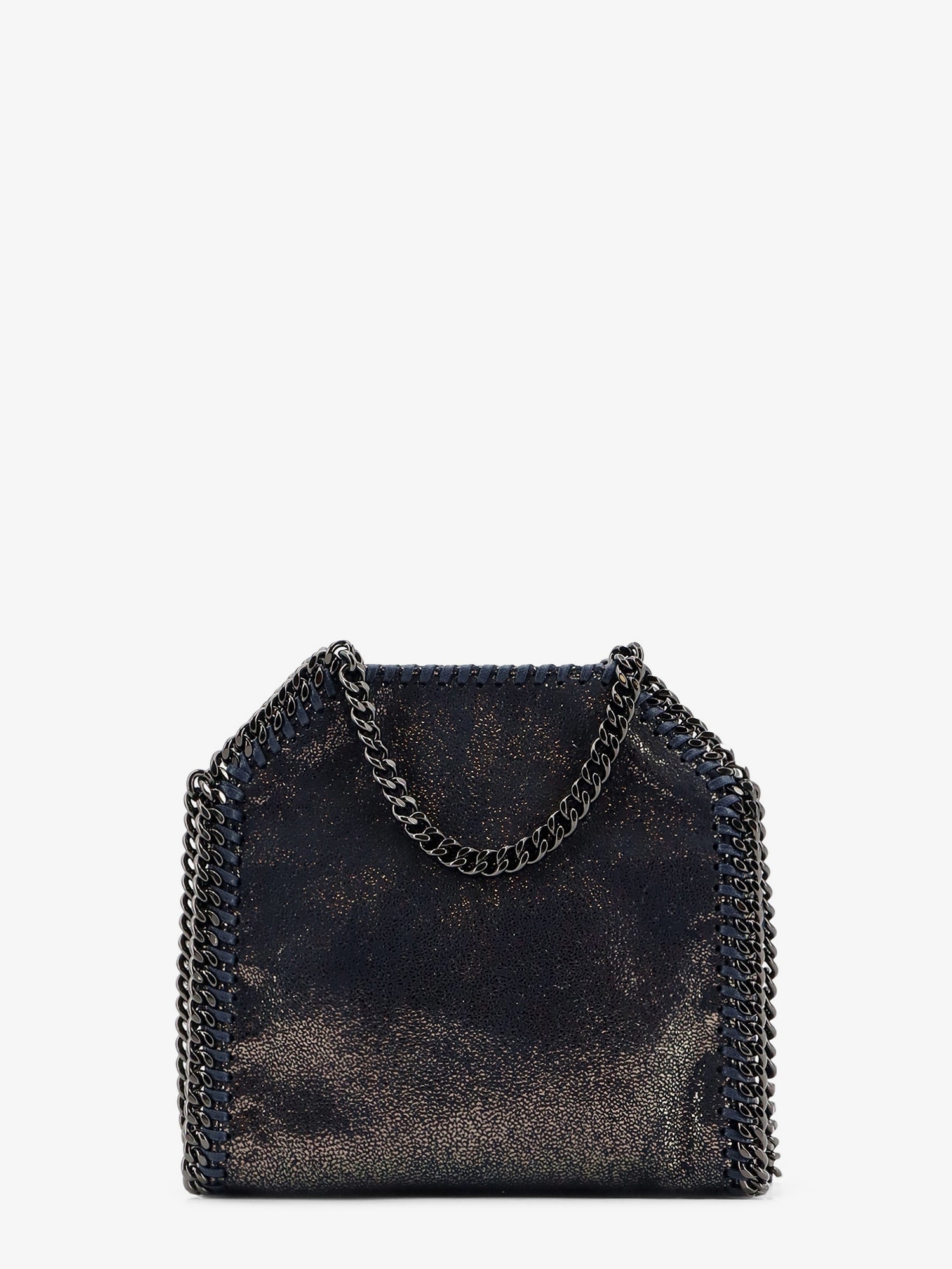 Stella Mccartney Women Falabella Tiny Shiny Shaggy Deer Crossbody Bag STELLA MCCARTNEY