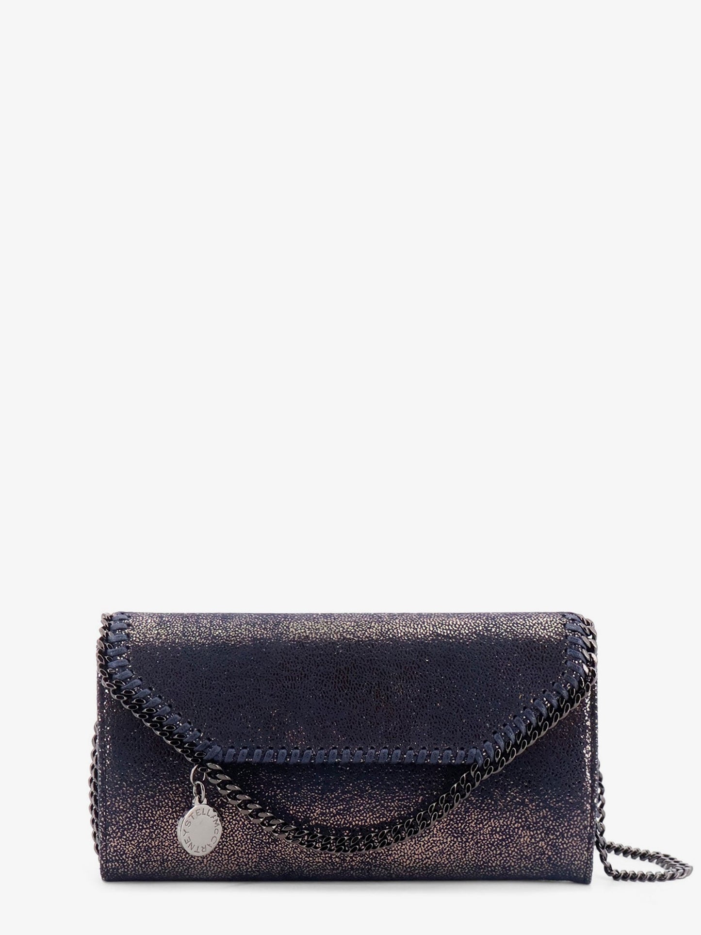 Stella Mccartney Women Falabella Shaggy Deer Fabric Wallet STELLA MCCARTNEY