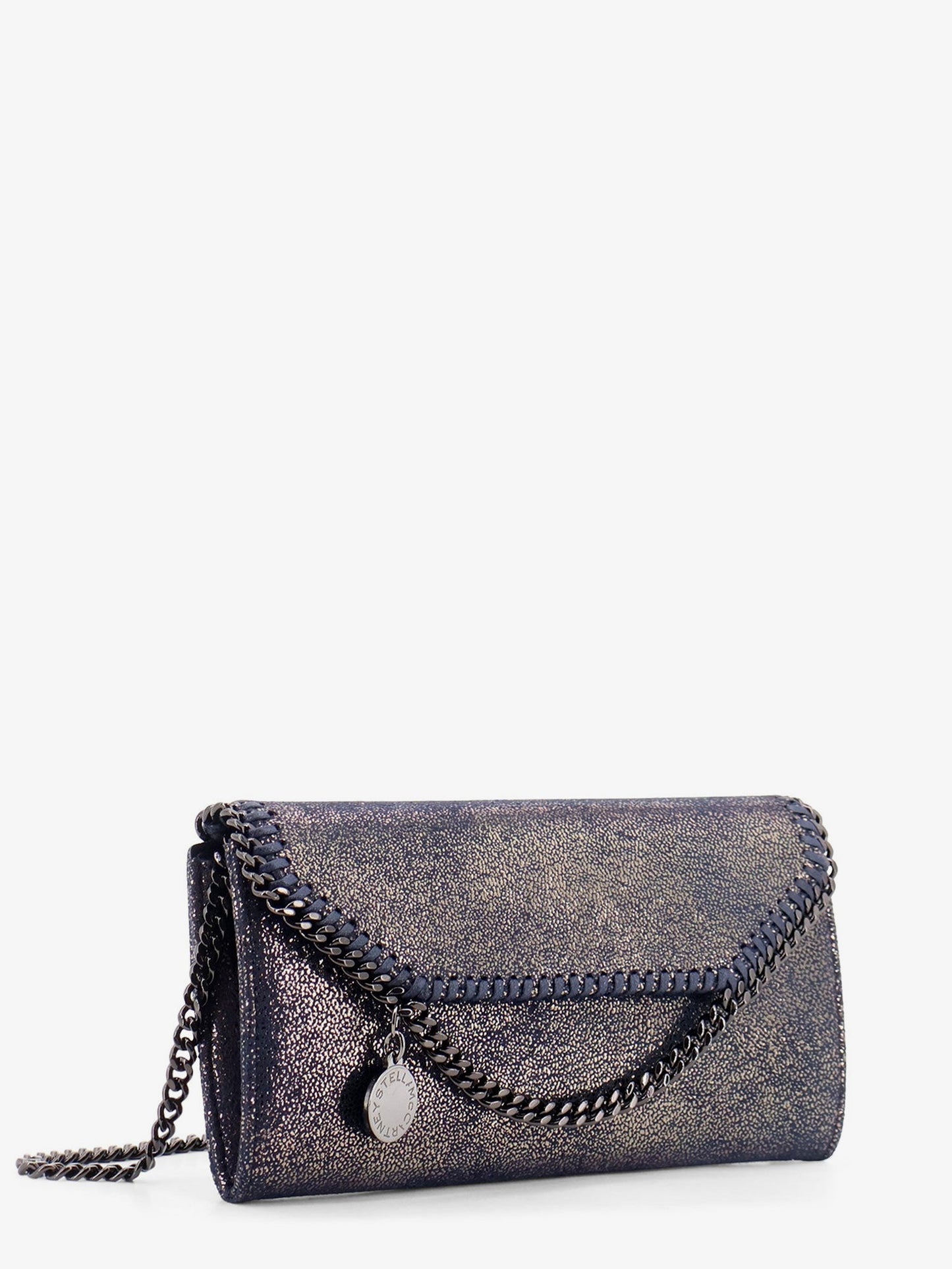 Stella Mccartney Women Falabella Shaggy Deer Fabric Wallet STELLA MCCARTNEY