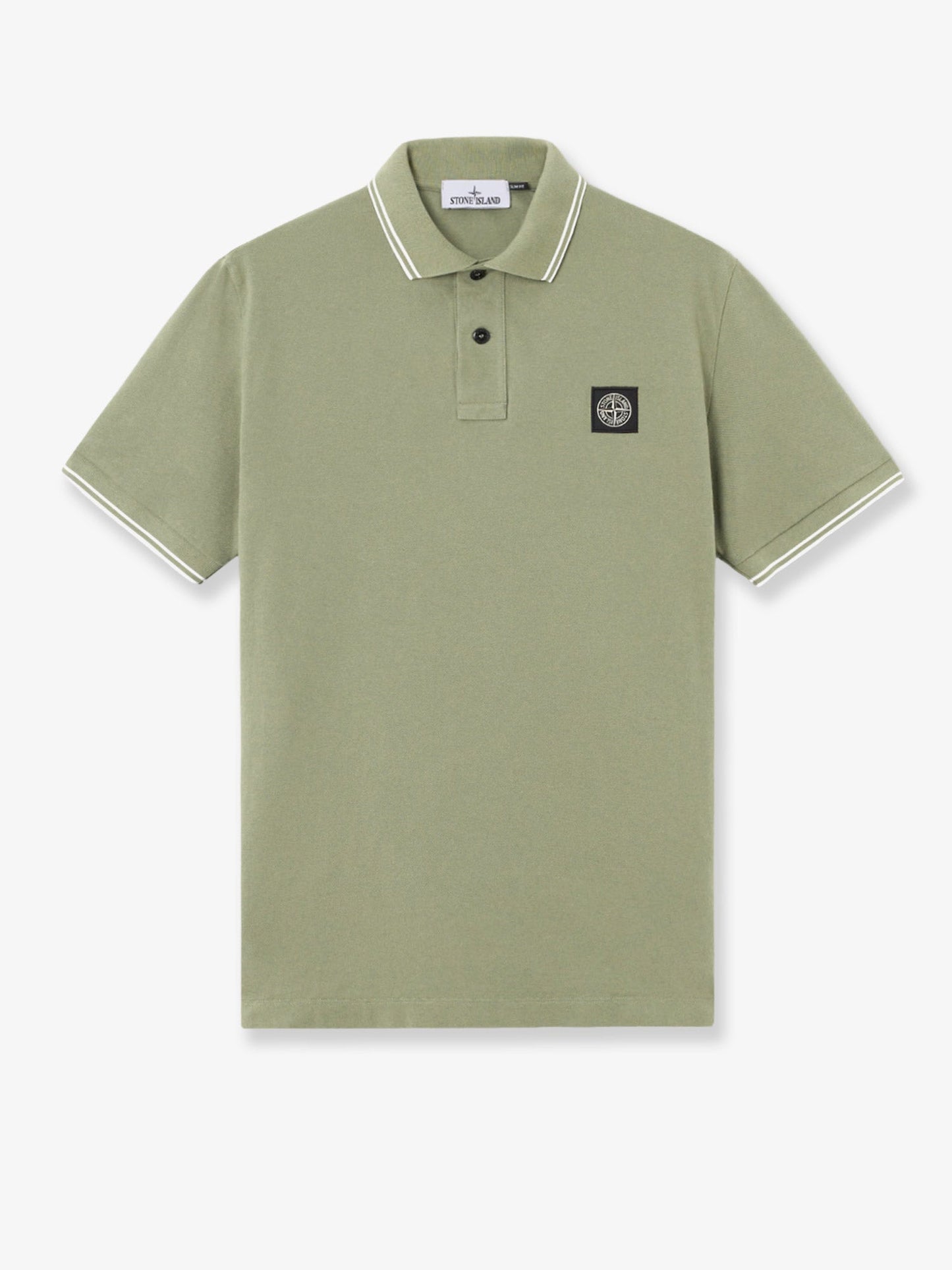 Stone Island Men Stretch Organic Cotton Polo Shirt STONE ISLAND