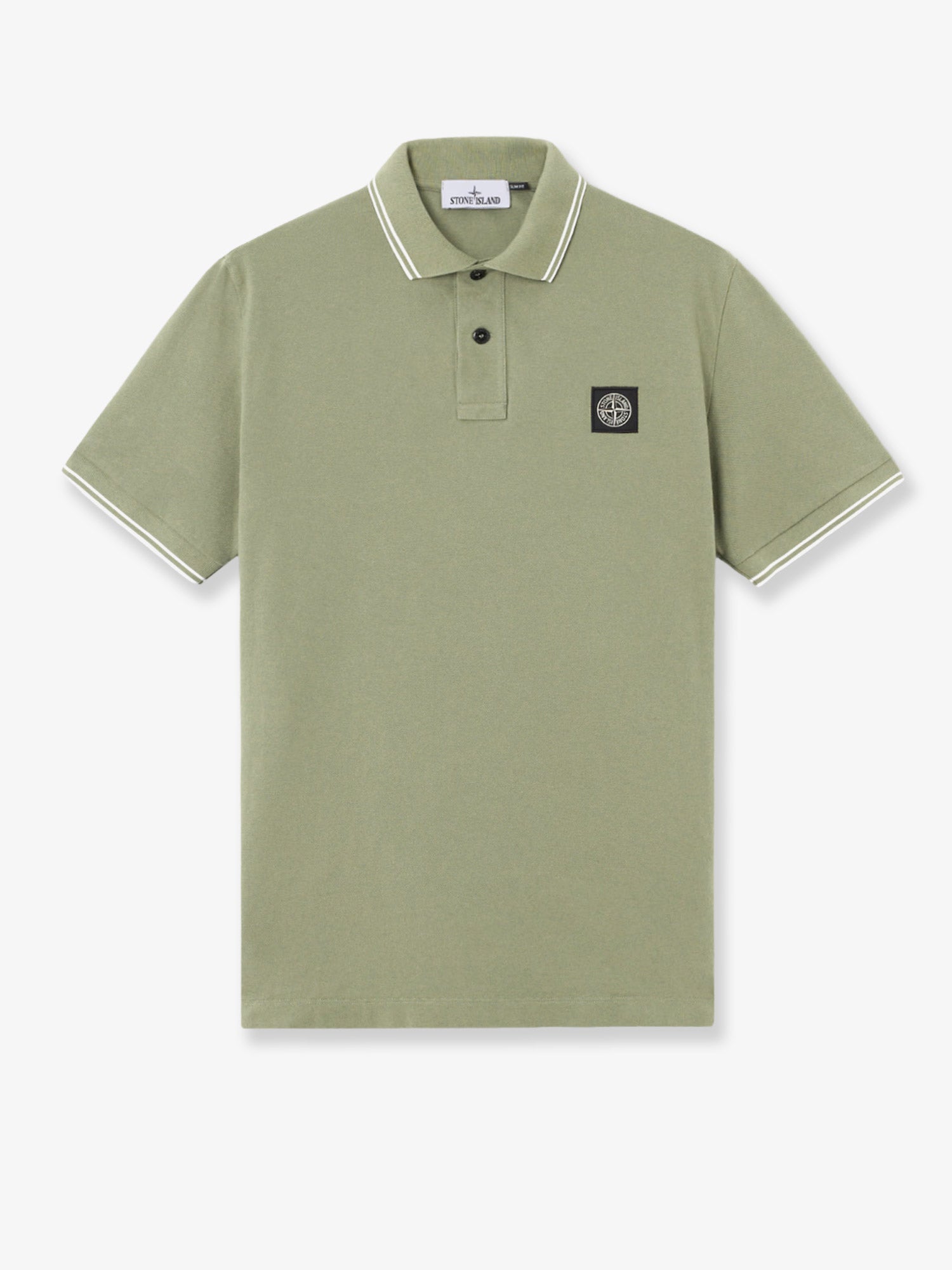 Stone Island Men Stretch Organic Cotton Polo Shirt STONE ISLAND
