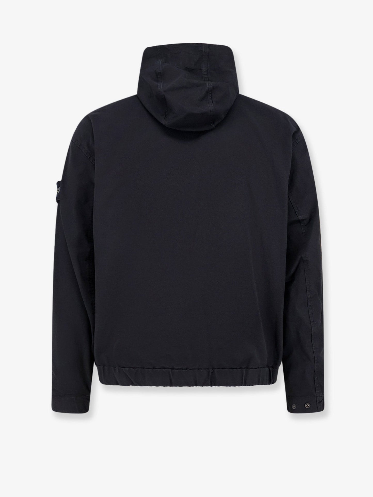 Stone Island Men Hooded Organic Cotton Jacket STONE ISLAND