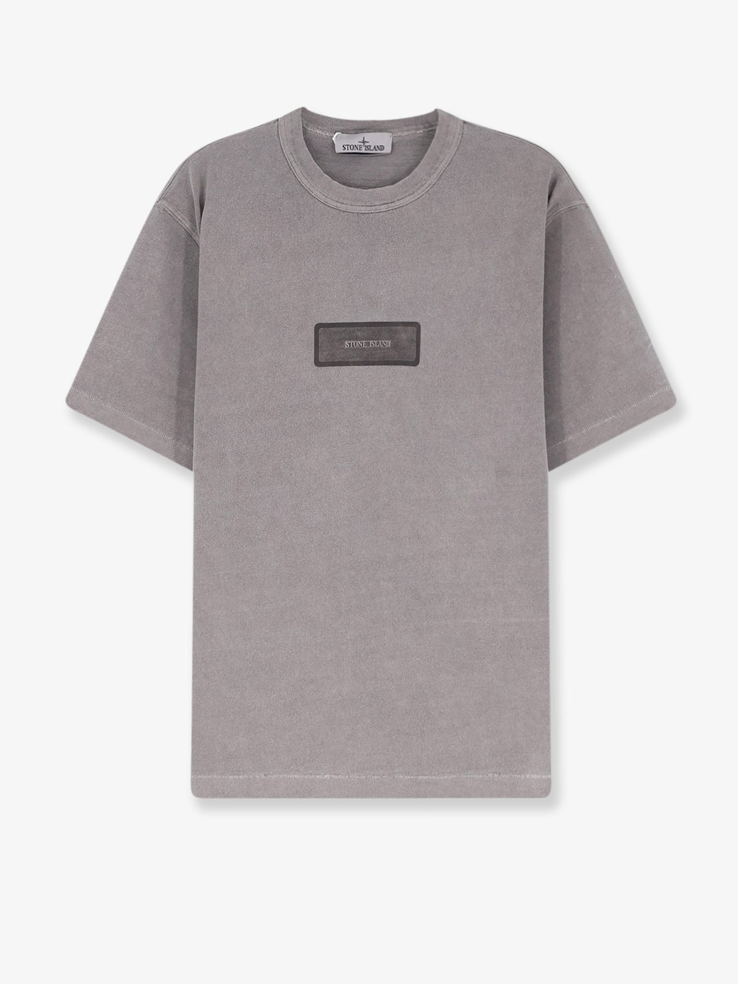 Stone Island Men Cotton T-Shirt With Logo Detail STONE ISLAND