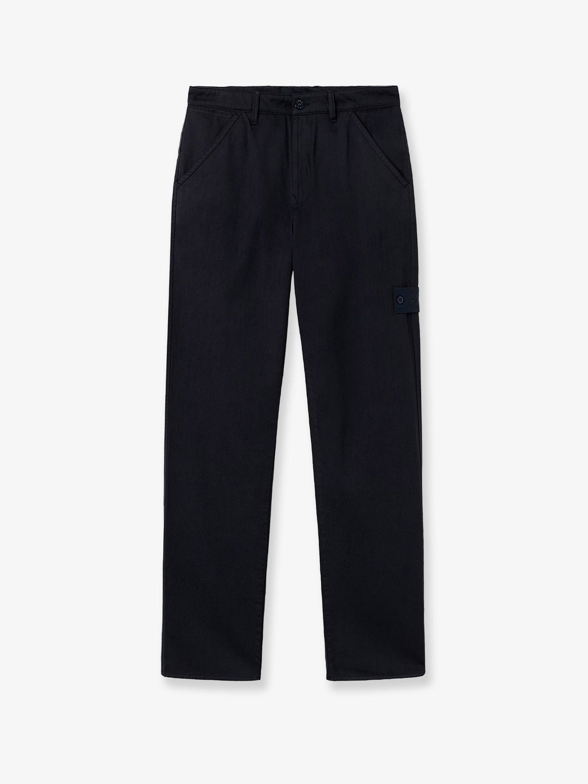 Stone Island Men Wool And Cotton Blend Trousers STONE ISLAND