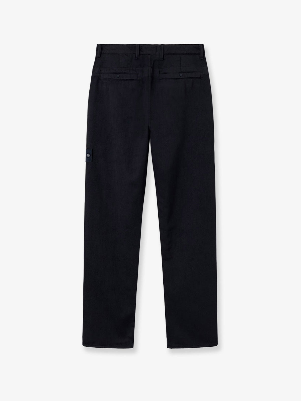 Stone Island Men Wool And Cotton Blend Trousers STONE ISLAND