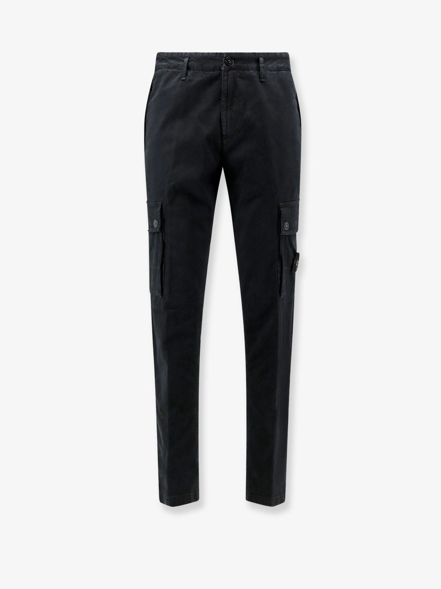 Stone Island Men Cargo Stretch Organic Cotton Trousers STONE ISLAND