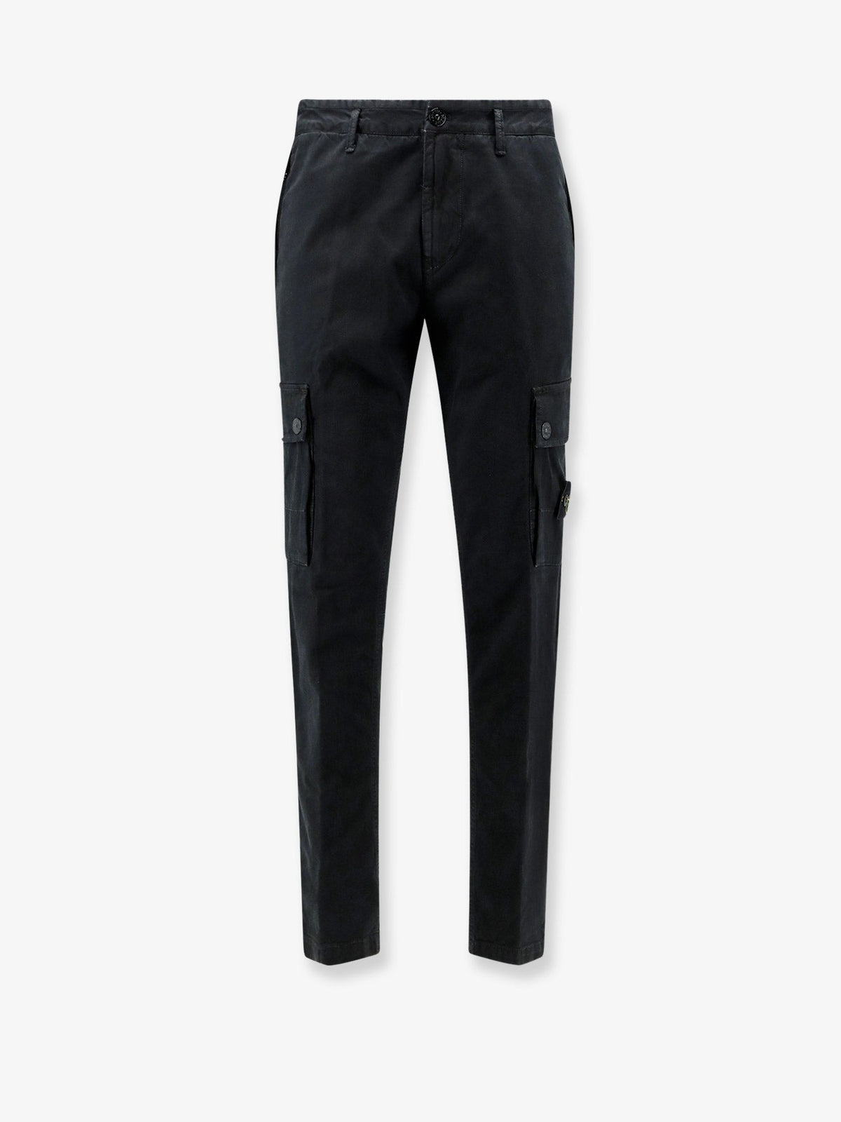 Stone Island Men Cargo Stretch Organic Cotton Trousers STONE ISLAND