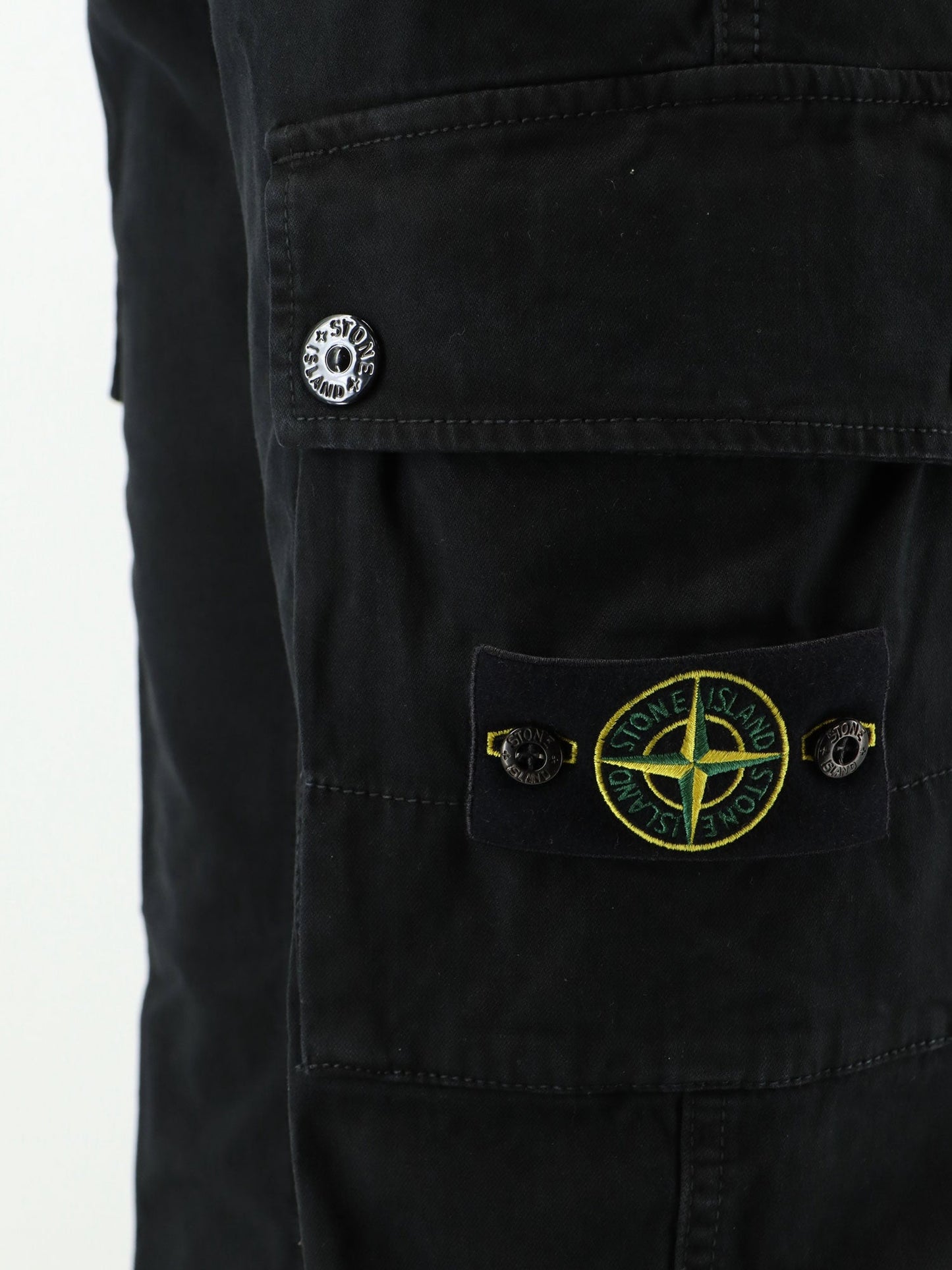 Stone Island Men Cargo Stretch Organic Cotton Trousers STONE ISLAND