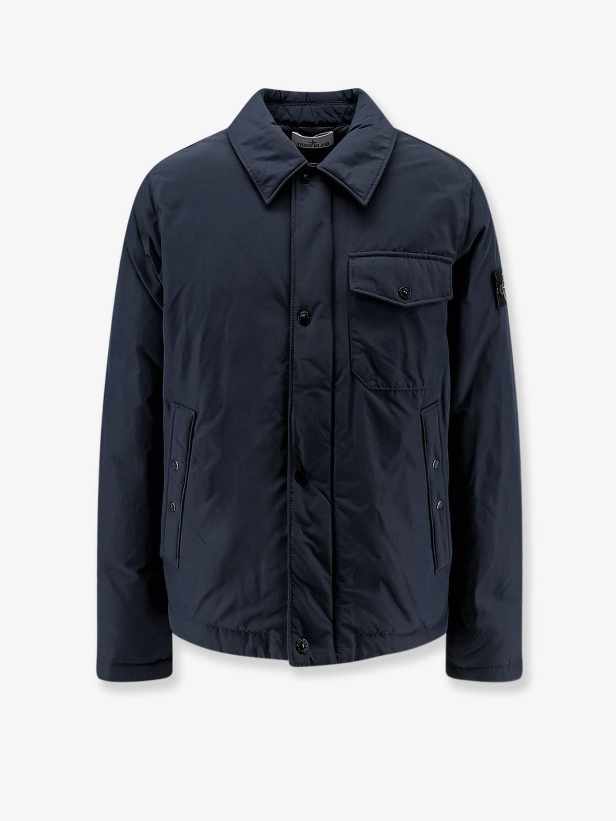 Stone Island Men Micro Reps Nylon Padded Jacket STONE ISLAND