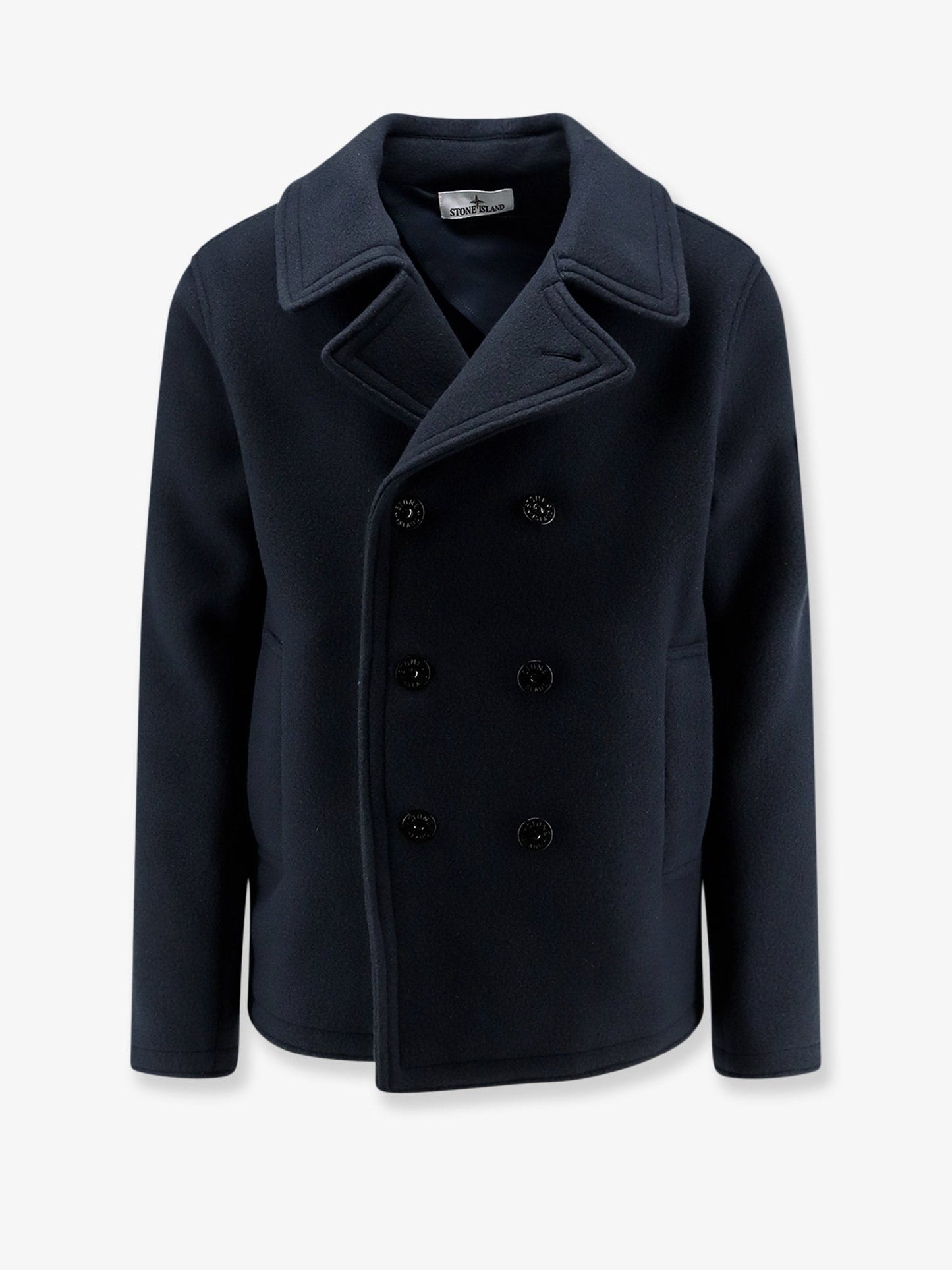 Stone Island Men Wool Blend Coat STONE ISLAND